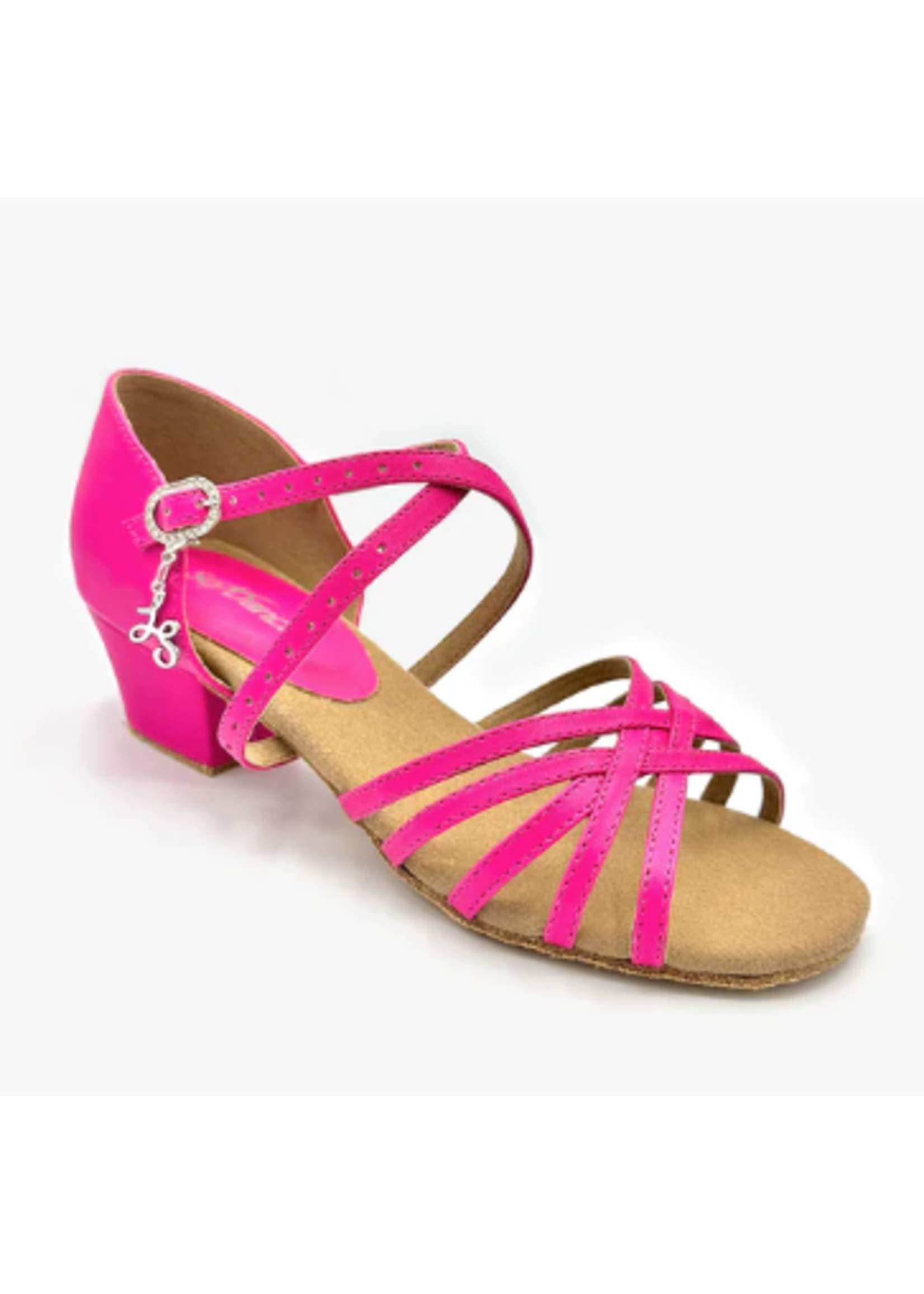 SO DANCA BL300 LACY SCHWIMMER MAMBO 3/4" OPEN TOE SANDAL BALLROOM SHOE