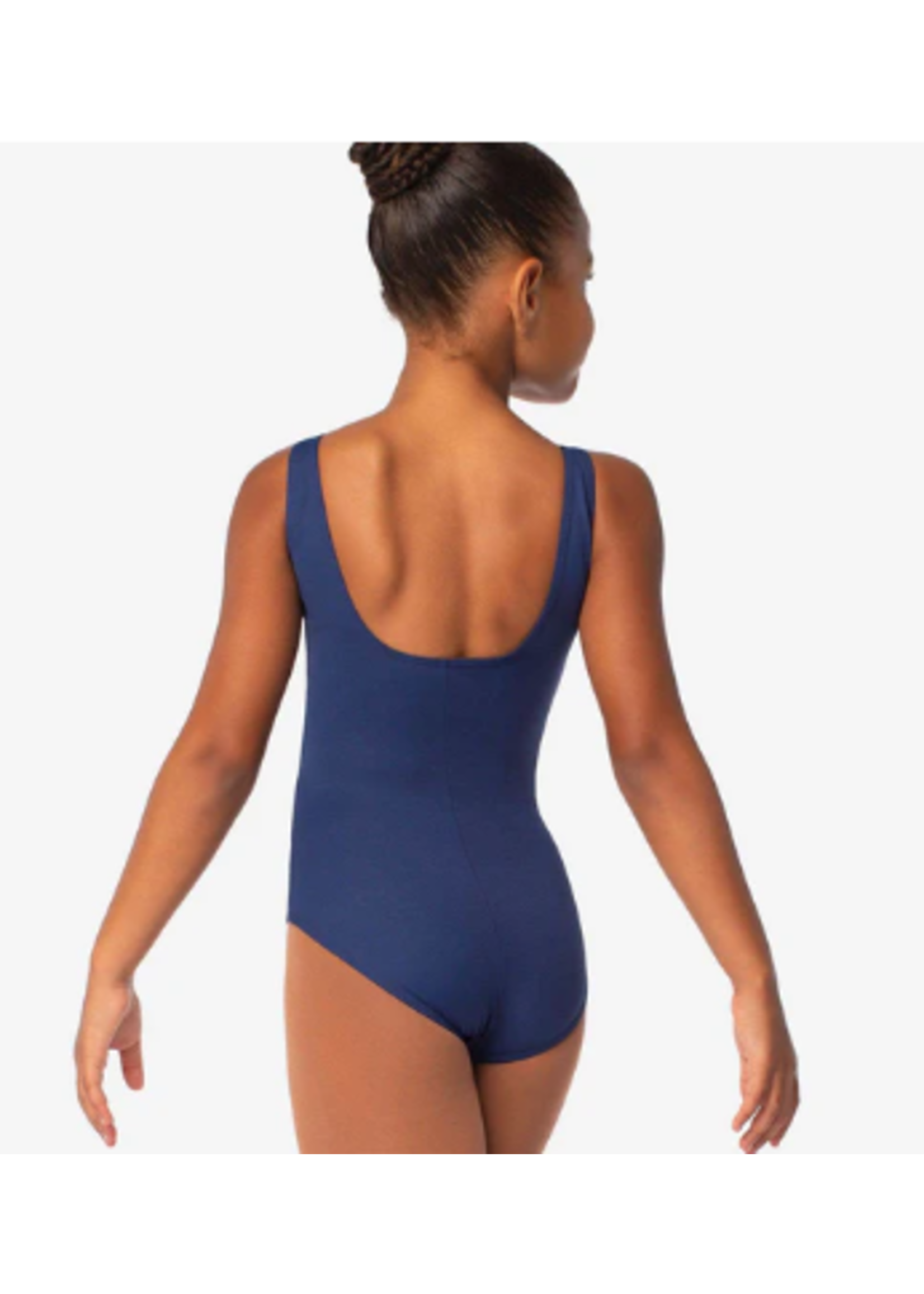SO DANCA SL116 EDITTA PINCH FRONT SQUARE BACK TANK LEOTARD