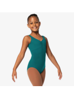 SO DANCA SL116 EDITTA PINCH FRONT SQUARE BACK TANK LEOTARD