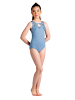 DANSHUZ 24103C PAULETTE TANK BOLERO LACE LEOTARD