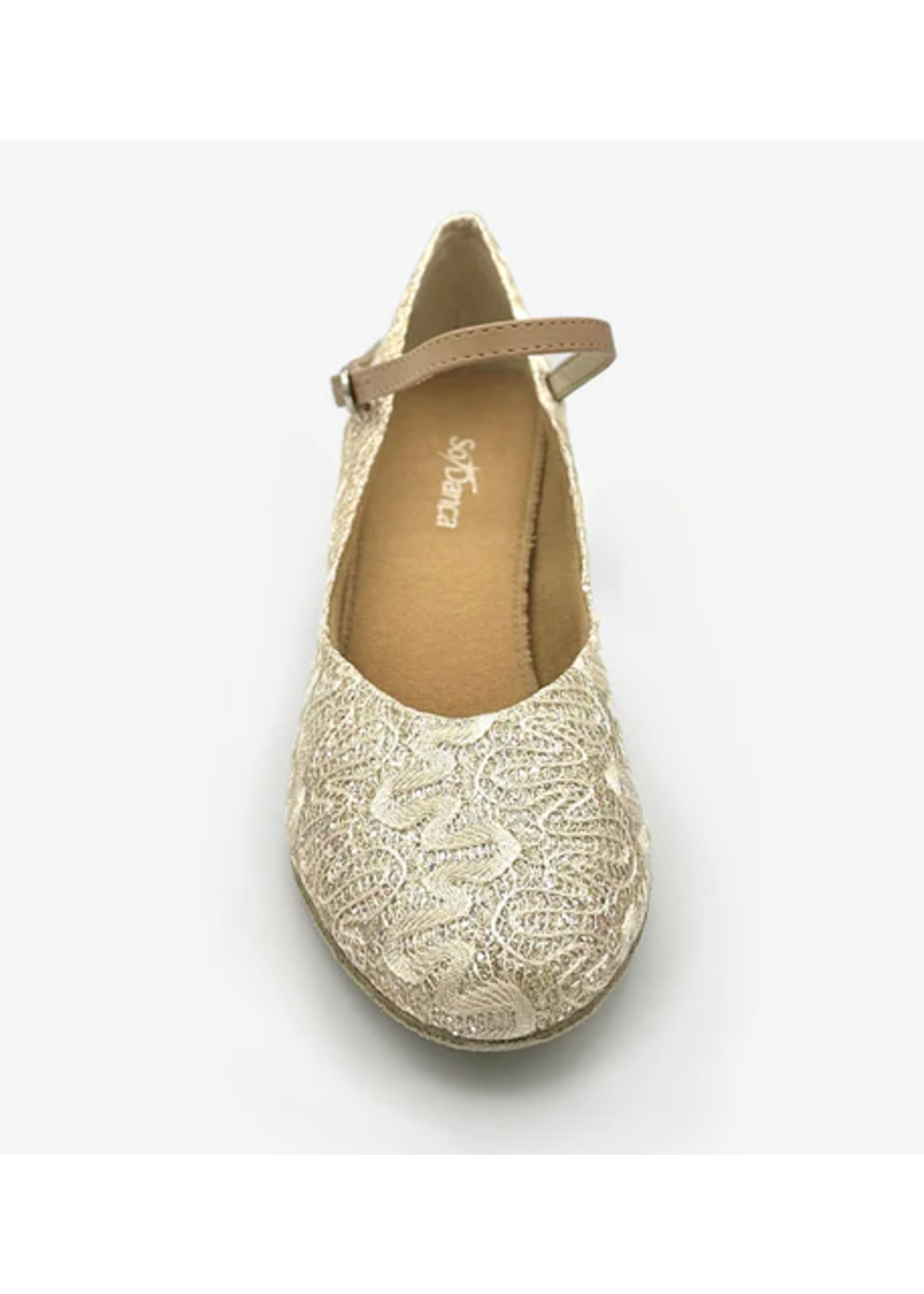 SO DANCA BL116 GLITTER FABRIC 1.5” HEEL BALLROOM SHOE