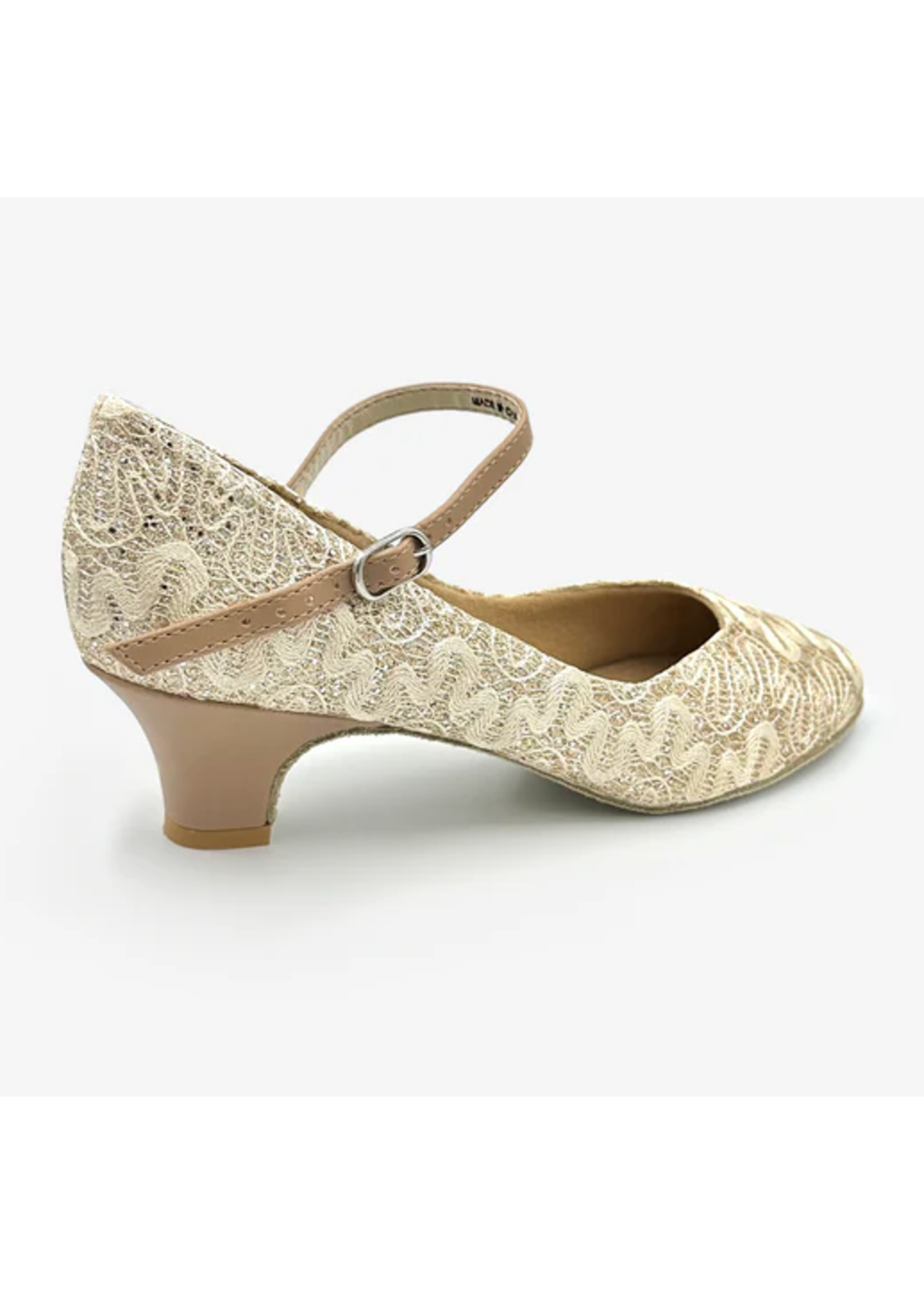 SO DANCA BL116 GLITTER FABRIC 1.5” HEEL BALLROOM SHOE