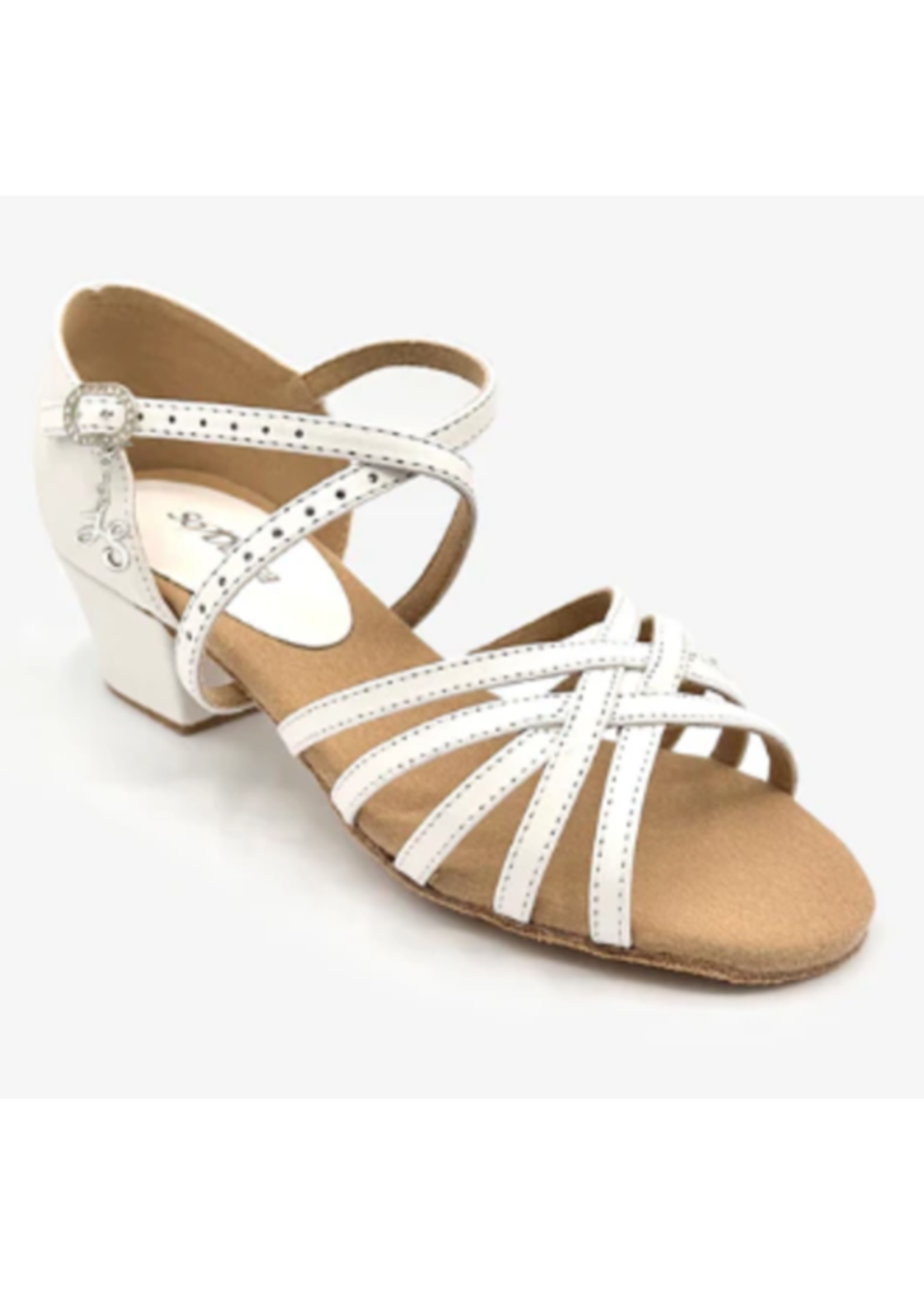 SO DANCA BL300 LACY SCHWIMMER MAMBO 3/4" OPEN TOE SANDAL BALLROOM SHOE