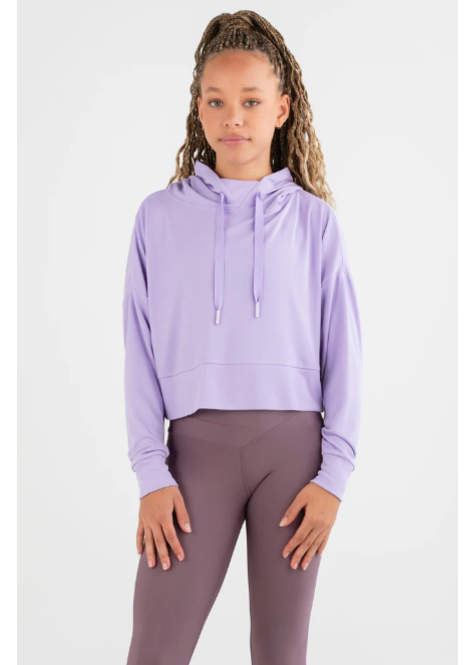 EVERY TURN 2405-AGS034 SNUGGLE RIBBED L/S HOODIE