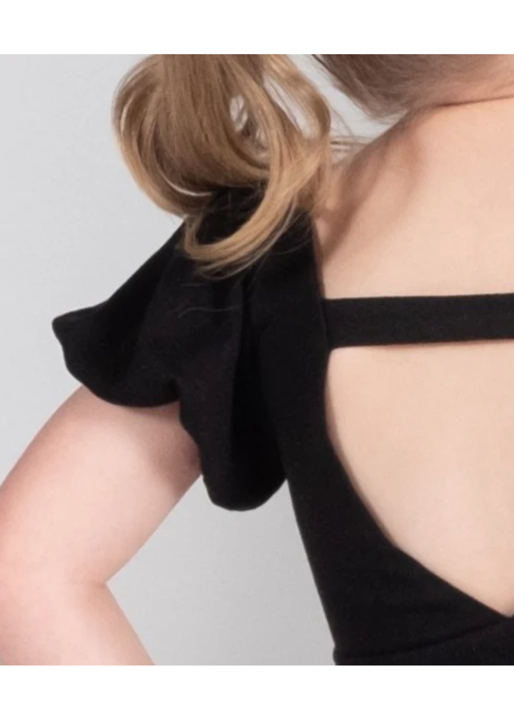 RC230408 JULIE RUFFLE KNIT ROMPER ONE PIECE - Attitudes RC230408 JULIE RUFFLE KNIT ROMPER ONE PIECE - Attitudes
