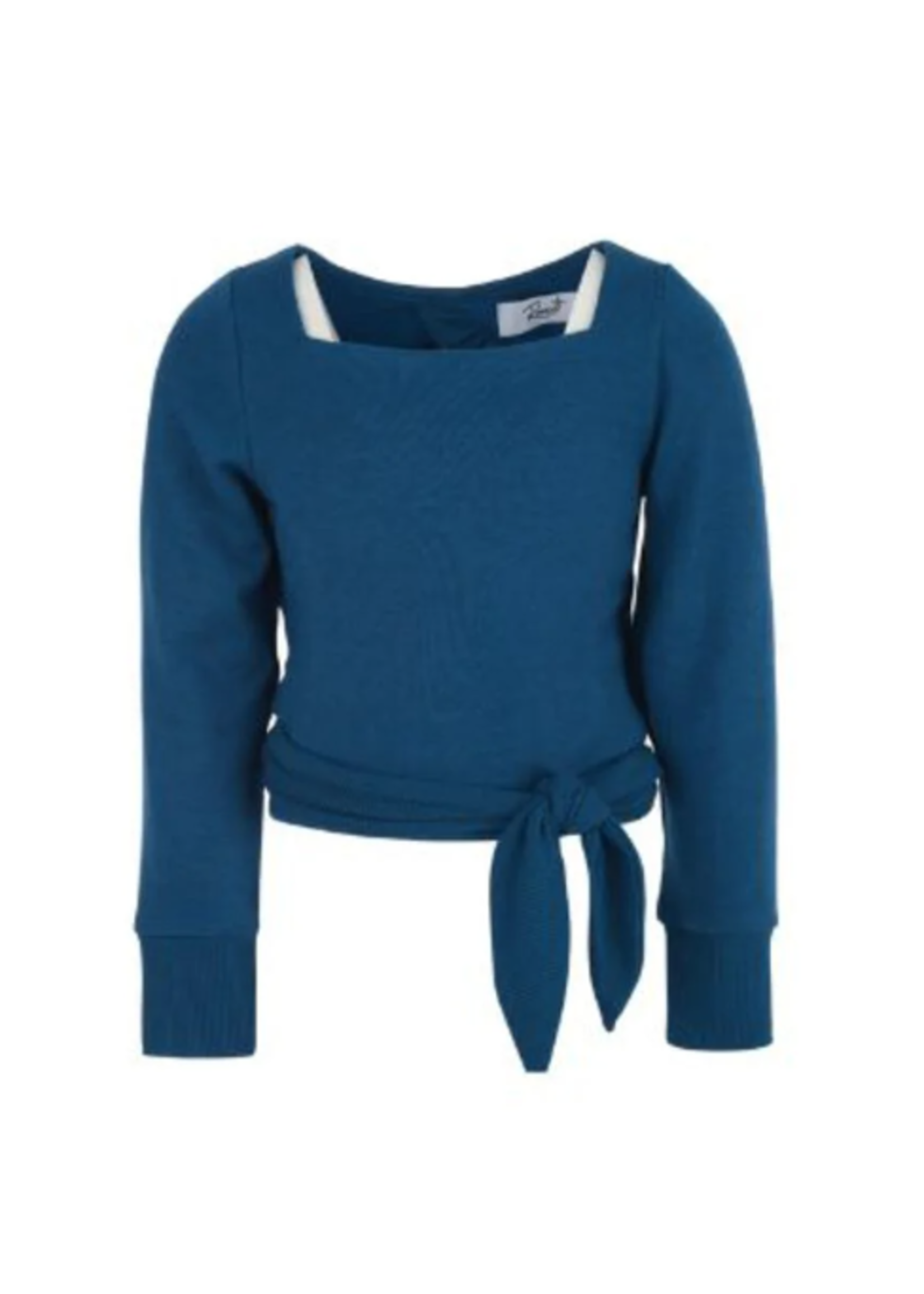 ROXIE RC231102T JULIE RUFFLE KNIT WRAP SWEATER