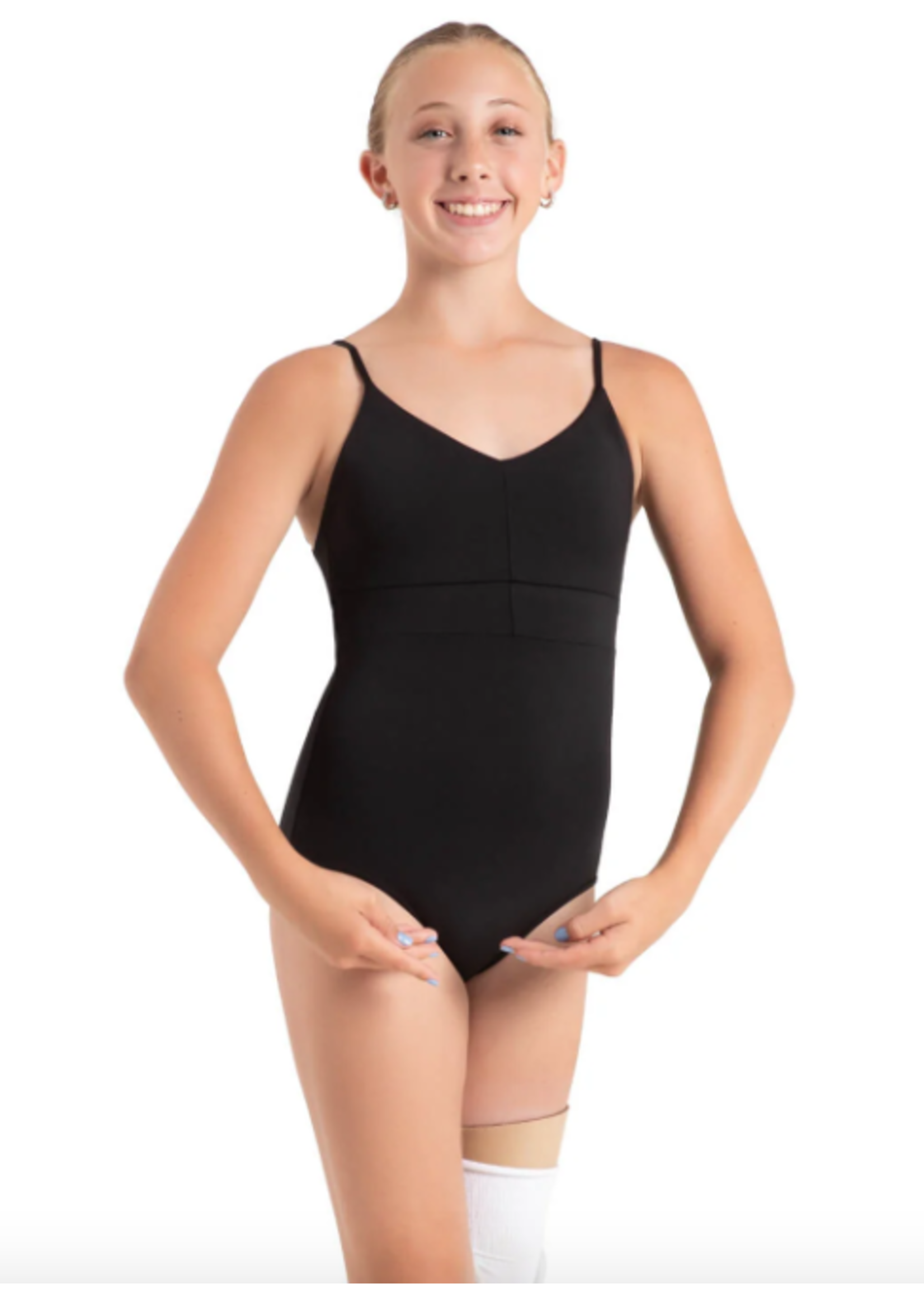 CAPEZIO & BUNHEADS A12099W WHISPERING WAVES SEASIDE CAMI LEOTARD