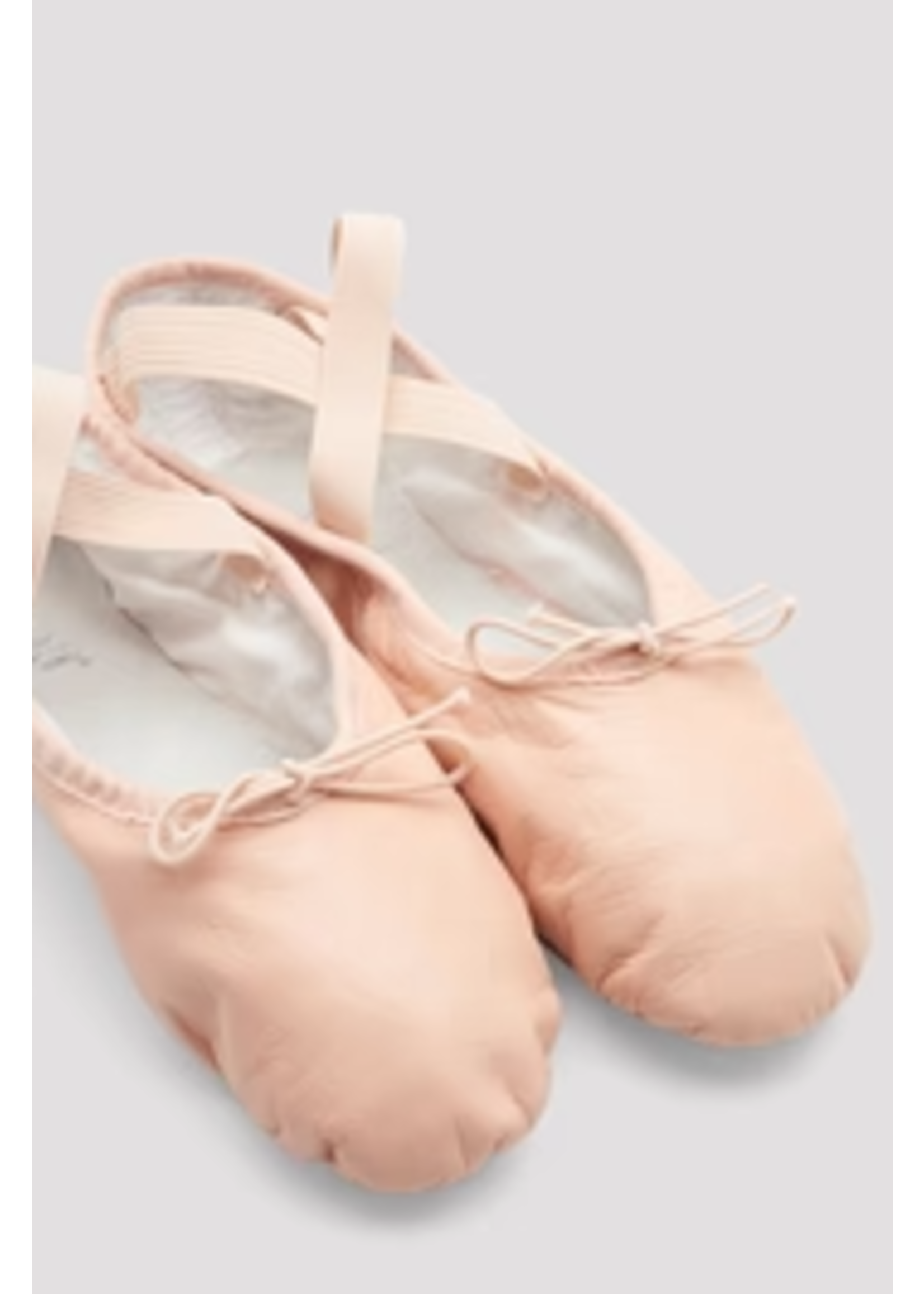 BLOCH & MIRELLA S0203G CHILDRENS PROLITE II SPLIT SOLE LEATHER BALLET SLIPPER