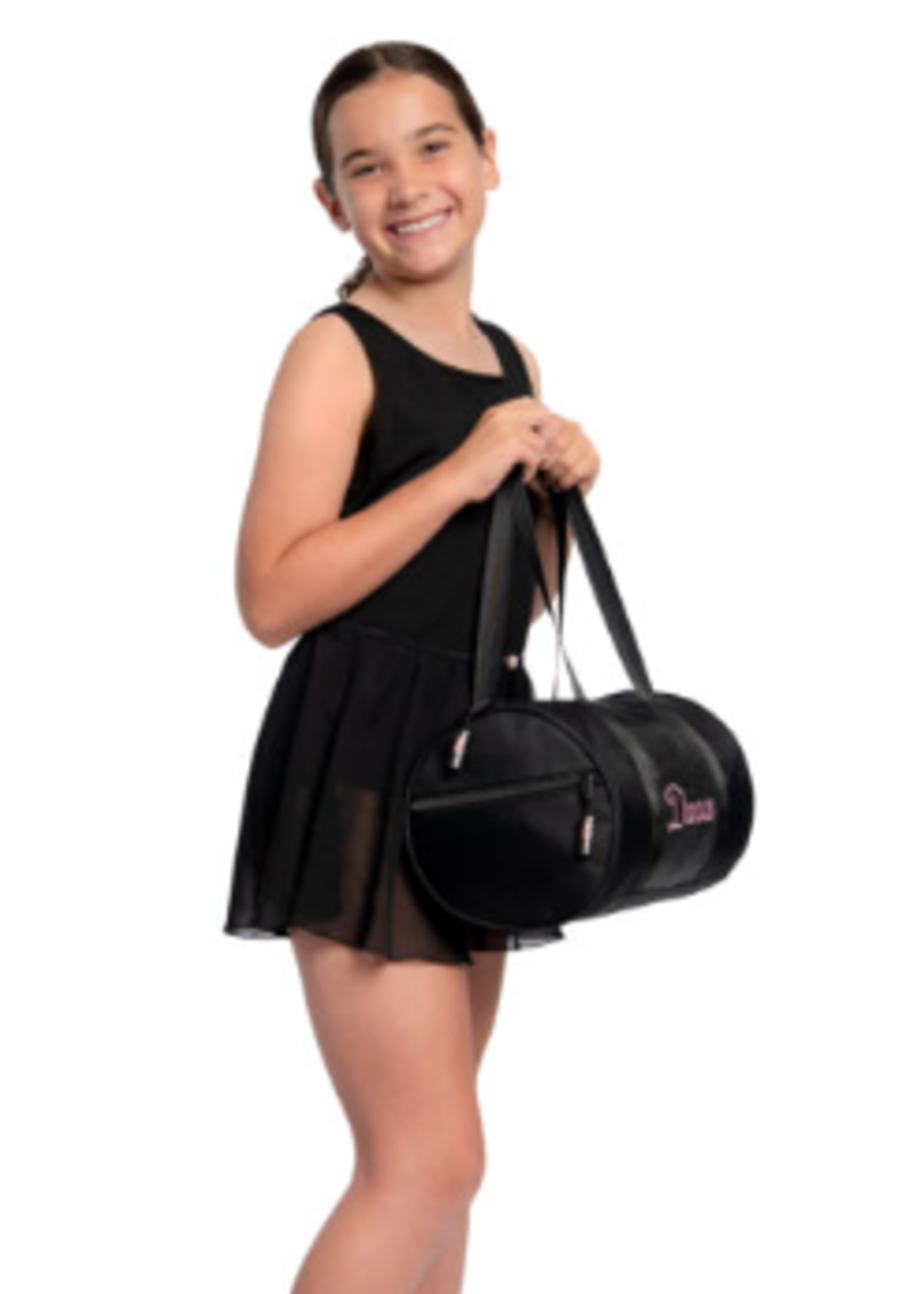 HORIZON DANCE 1032 SUSAN SPARKLE BLACK DUFFEL ROLL BAG