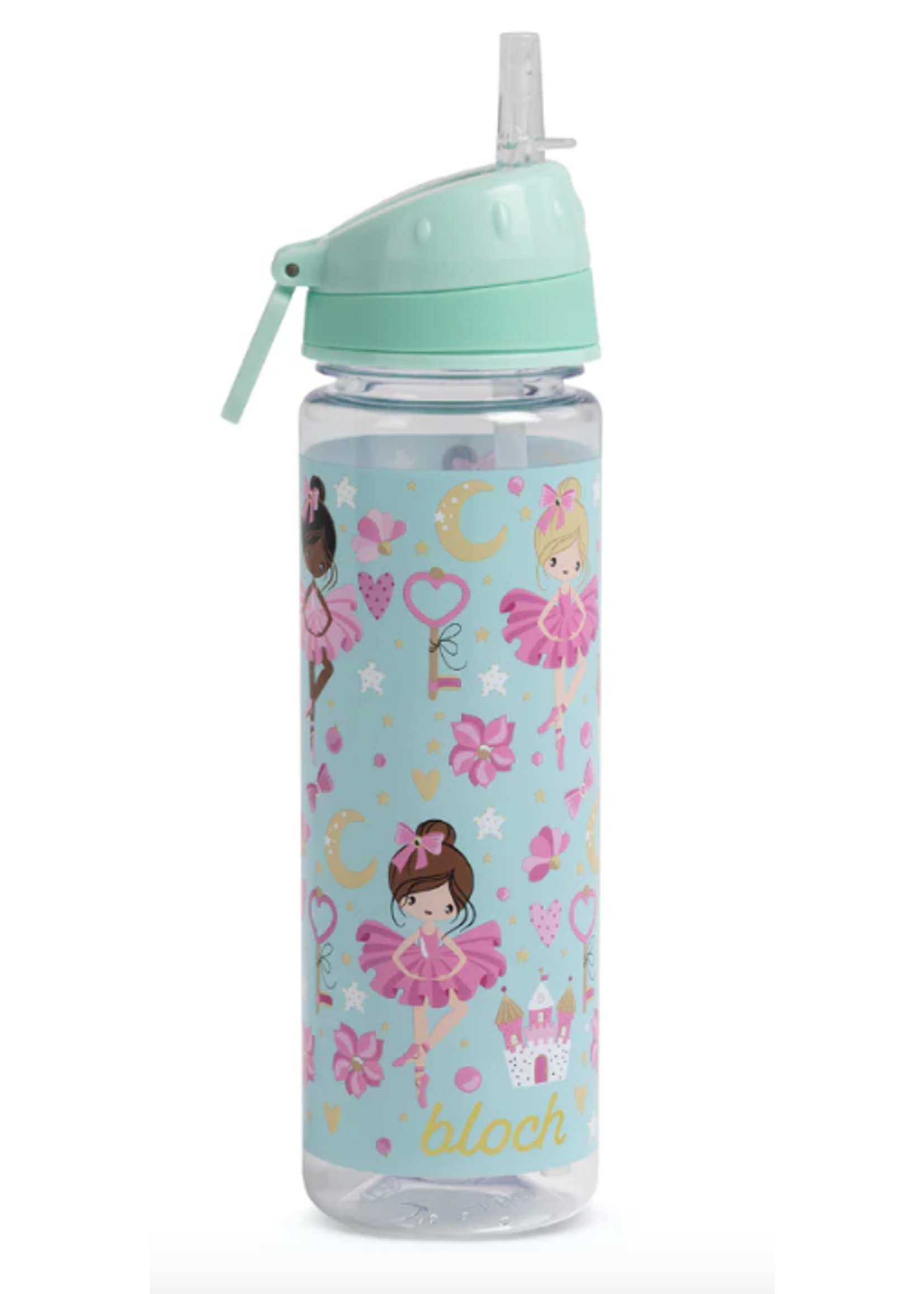 BLOCH & MIRELLA A0649 GLITTER BALLERINA WATER BOTTLE