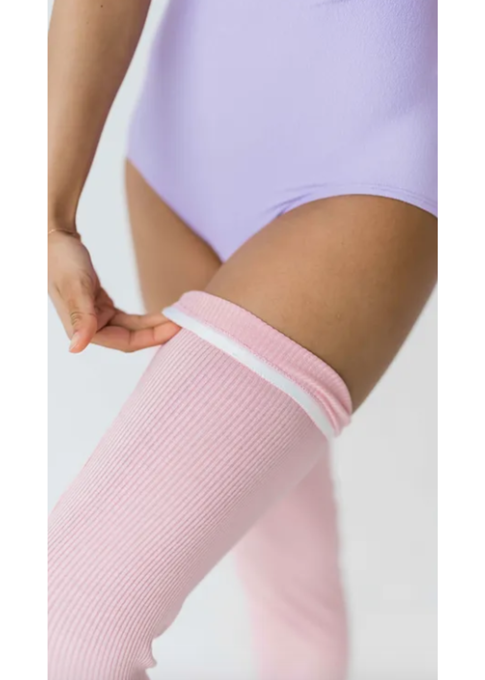 JULE NSLW LIGHT RIB FULL LENGTH FLARE LEGWARMER