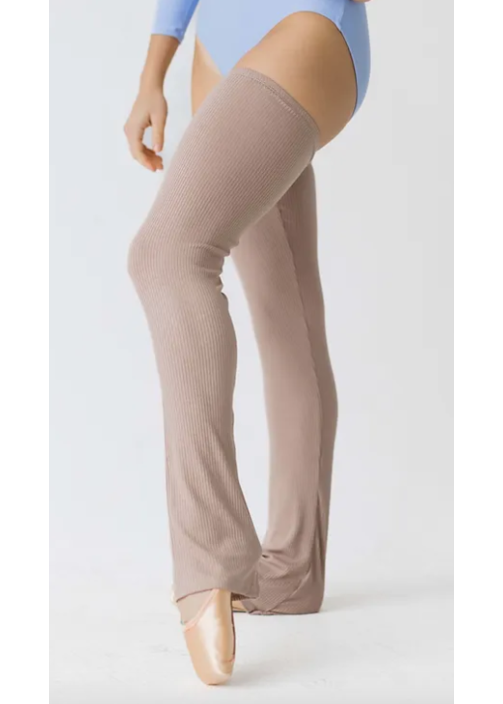 JULE NSLW LIGHT RIB FULL LENGTH FLARE LEGWARMER