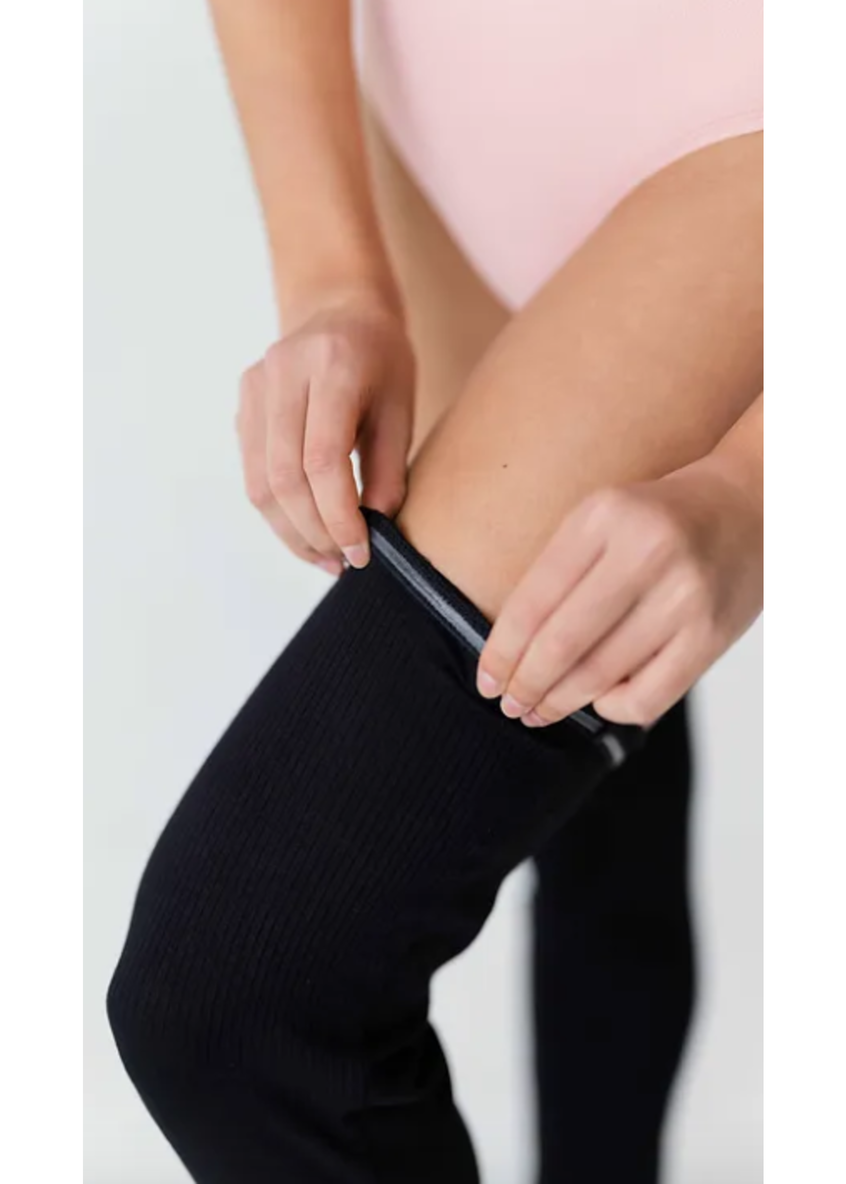 JULE NSLW LIGHT RIB FULL LENGTH FLARE LEGWARMER
