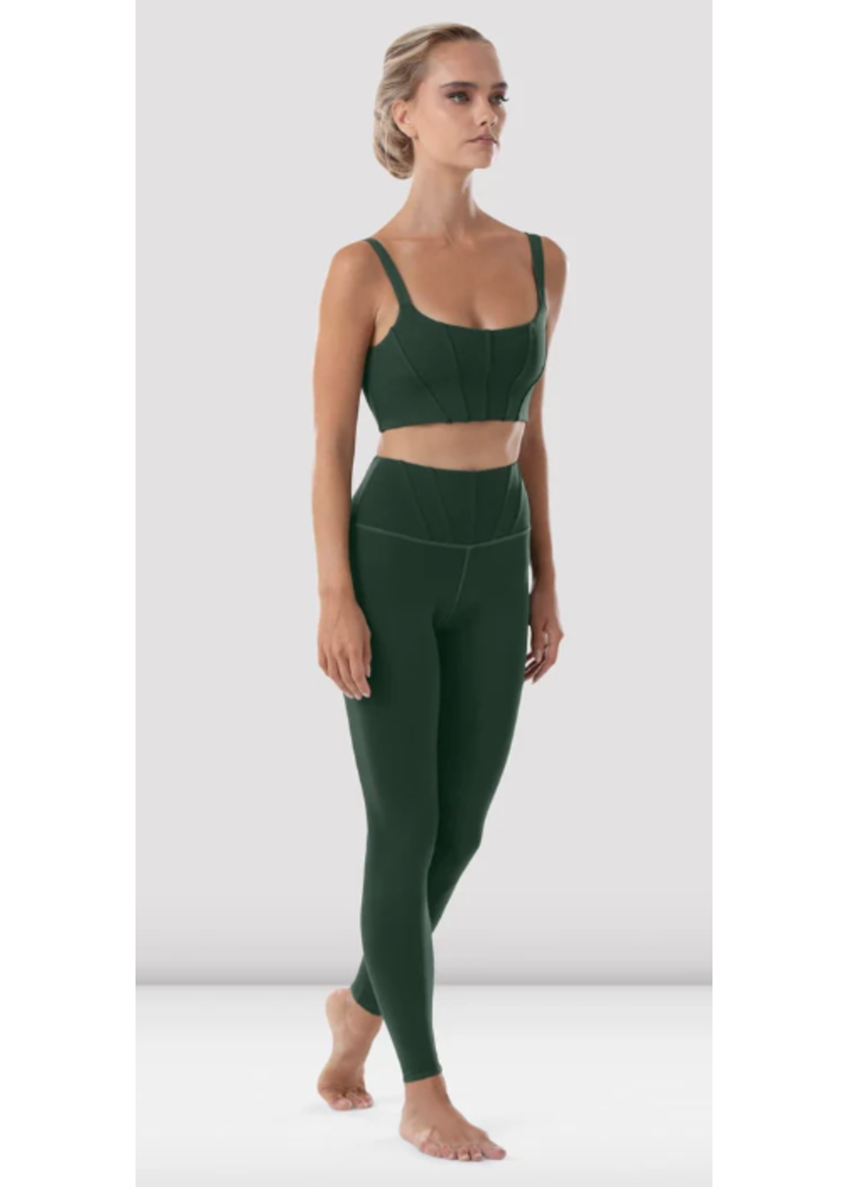BLOCH & MIRELLA P4148 RIBBED WAIST LEGGING