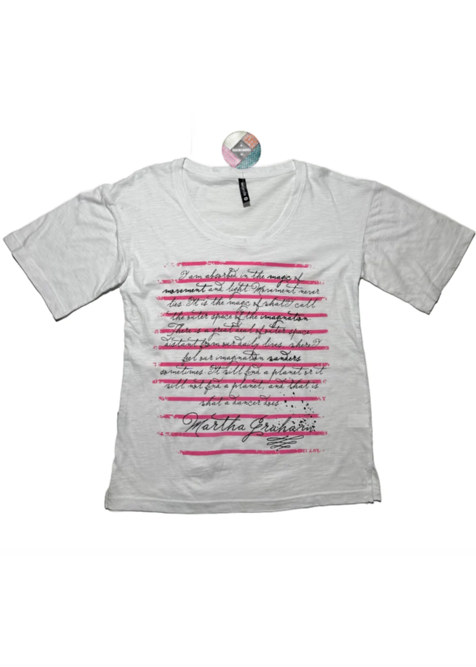 SUGAR & BRUNO F8016 MARTHA GRAHAM OVERSIZED TSHIRT