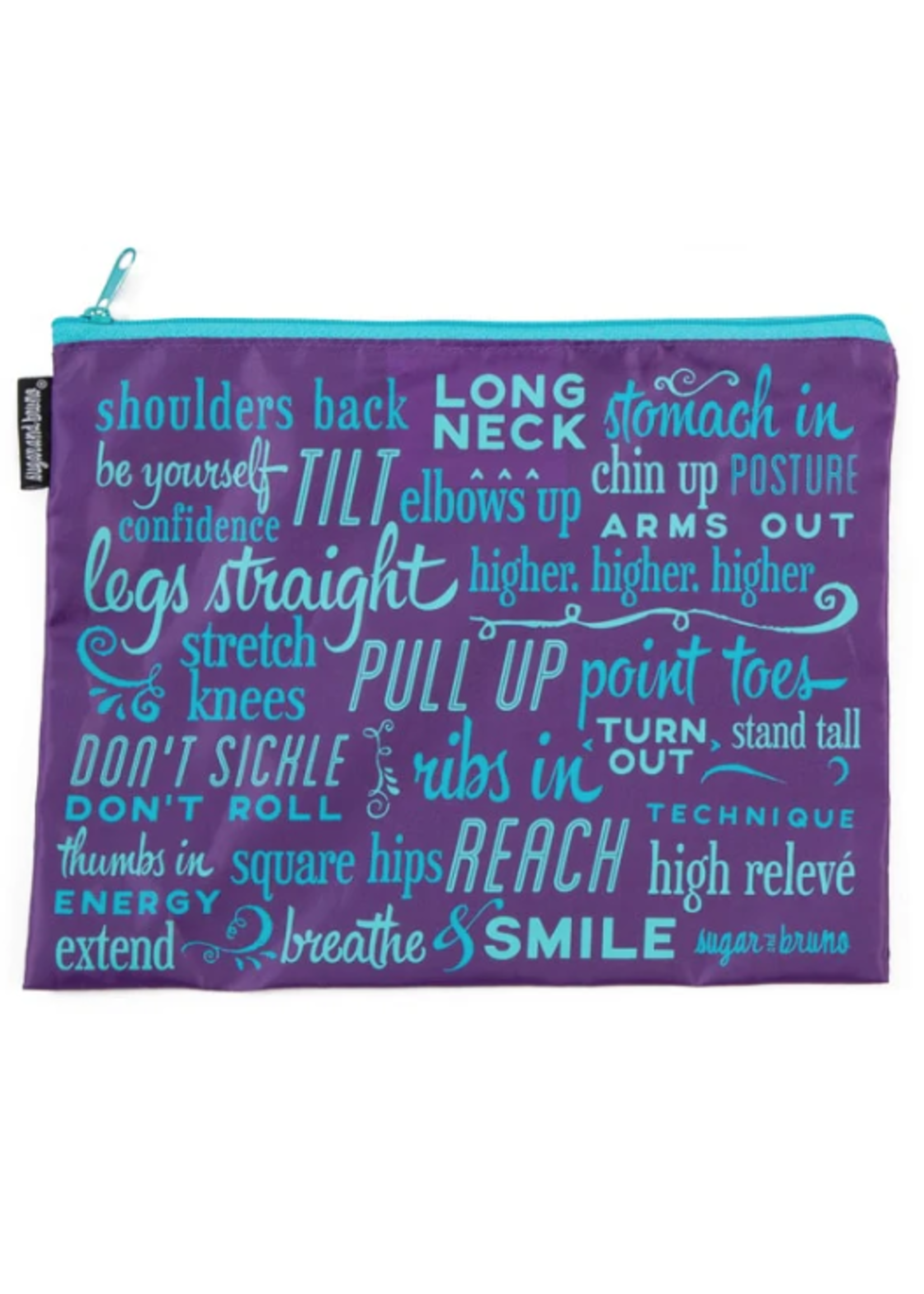 SUGAR & BRUNO MY TEACHER SAYS… MAKE UP BAG