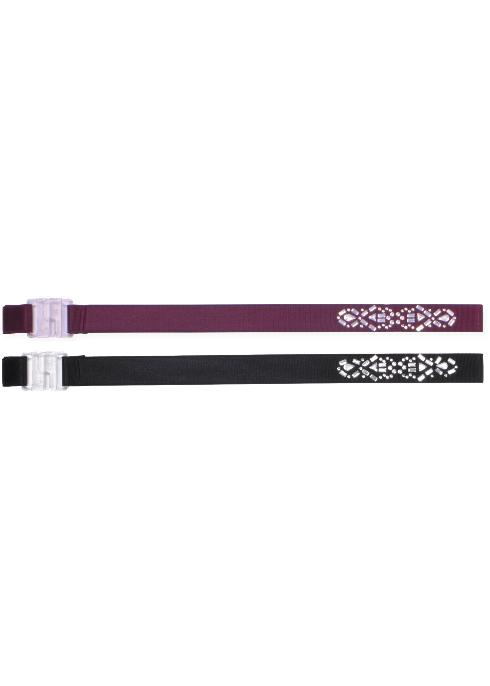 SUFFOLK 1527 RHINESTONE ALIGNMENT ELASTIC BELT