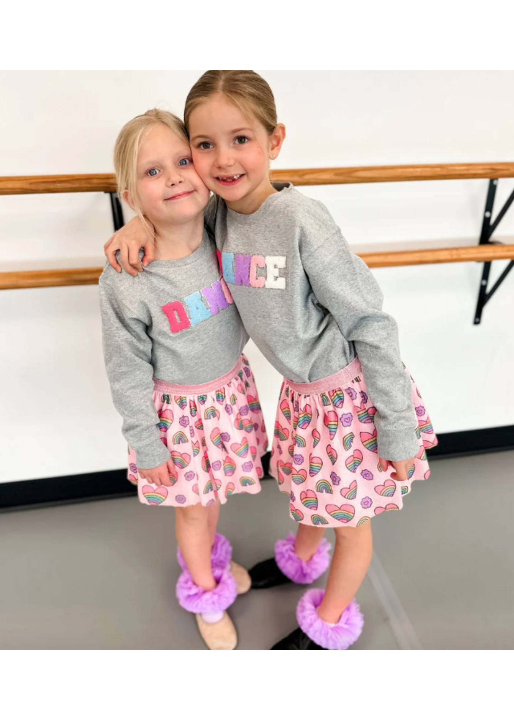 SWEET WINK DANCE PATCH SWEATSHIRT