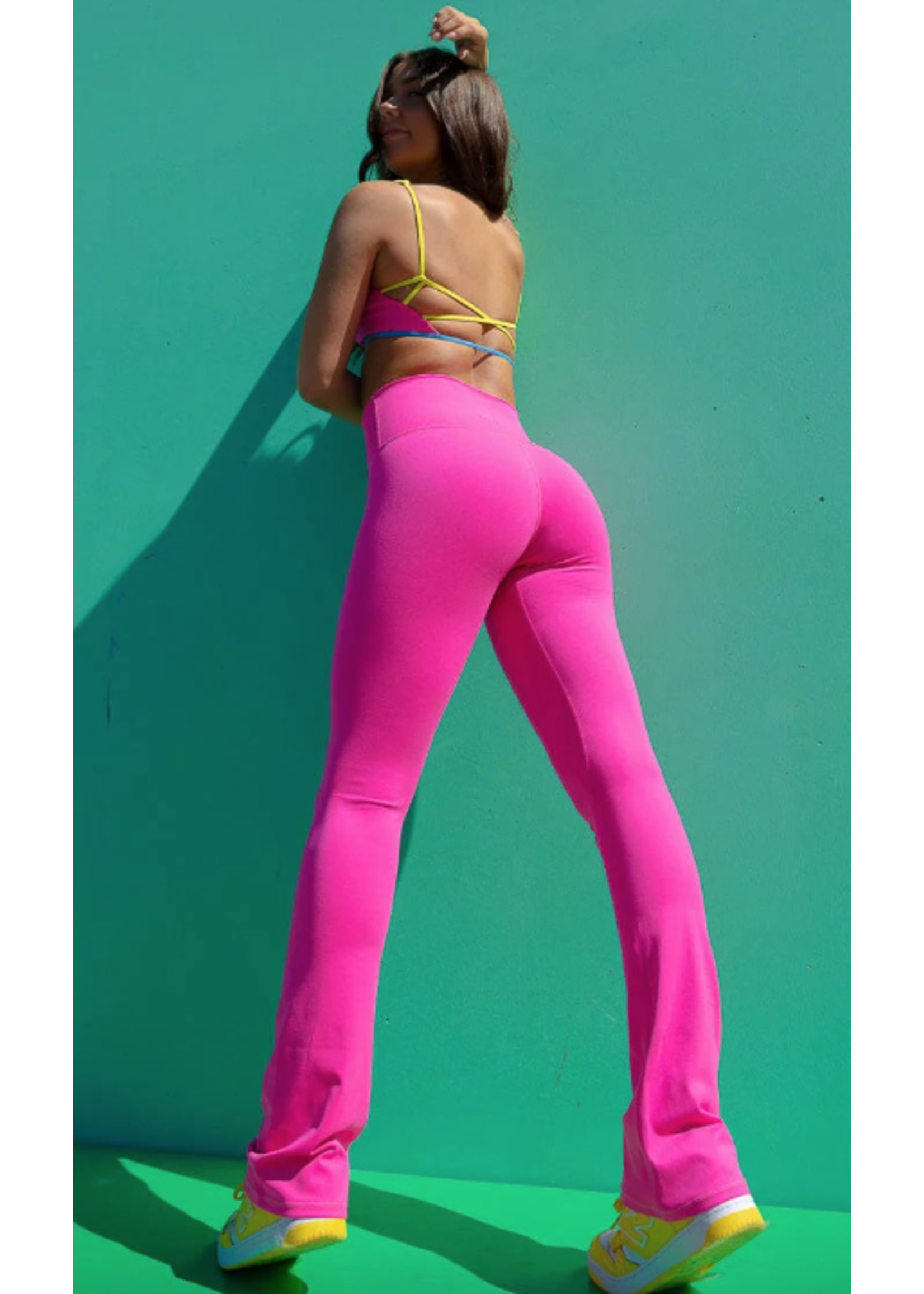 JO & JAX KIC29 KICK FLARE HIGH WAIST PANT