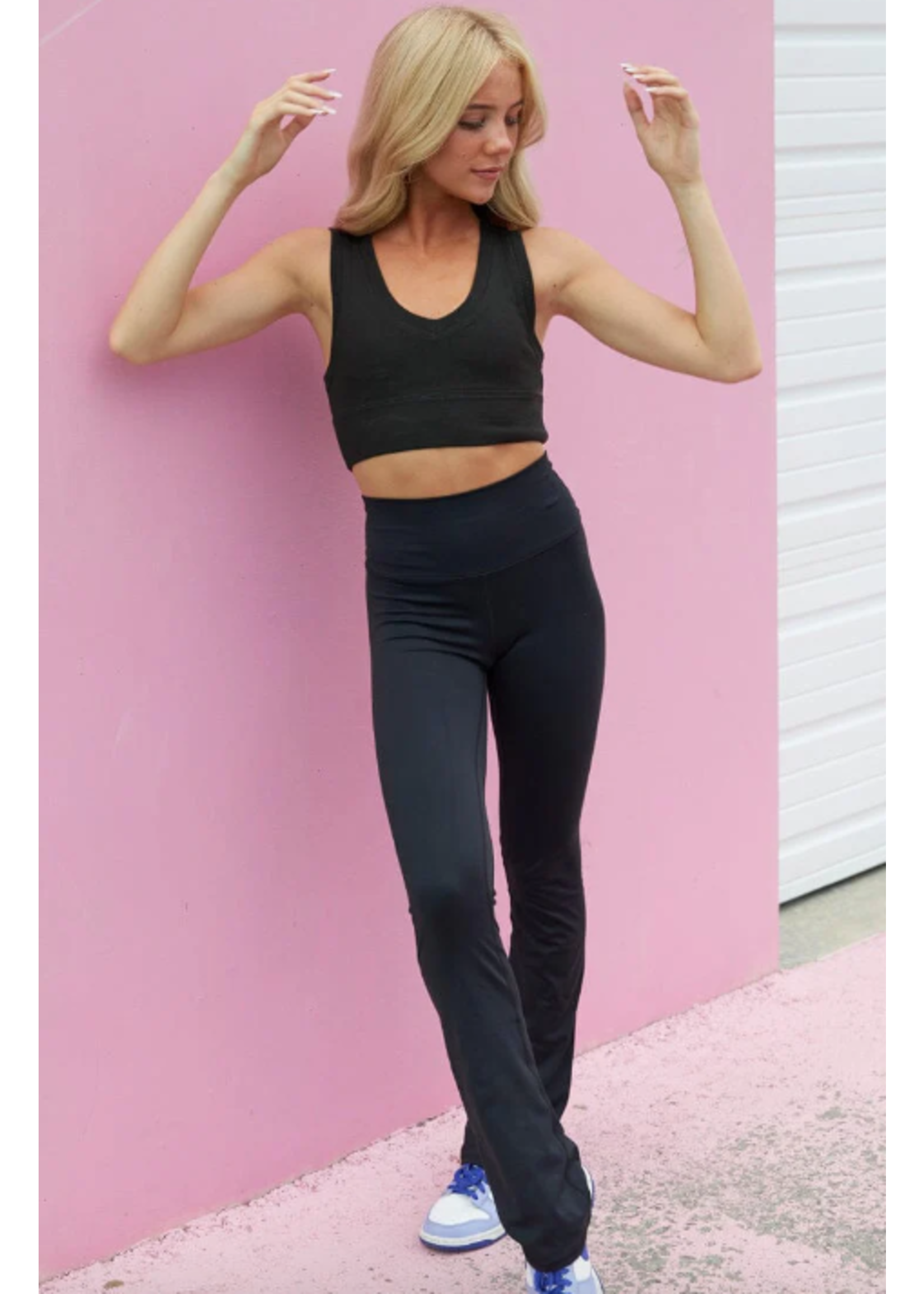 JO & JAX RIT8 ROCKIT CROP V TANK TOP