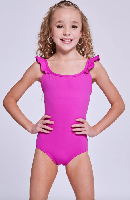RUL16 RUFFLED UP CAMISOLE LEOTARD - Attitudes Dancewear Etc. RUL16 RUFFLED UP CAMISOLE LEOTARD - Attitudes Dancewear Etc.