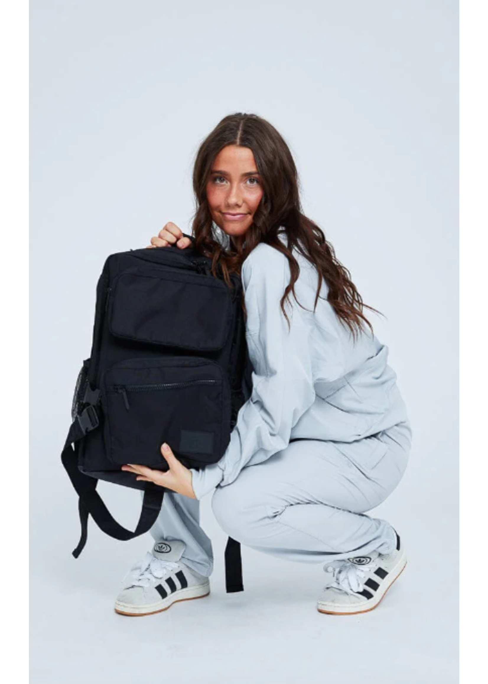 JO & JAX HALF TIME BACKPACK BAG w/ REMOVABLE CROSSBODY BAG SECTION