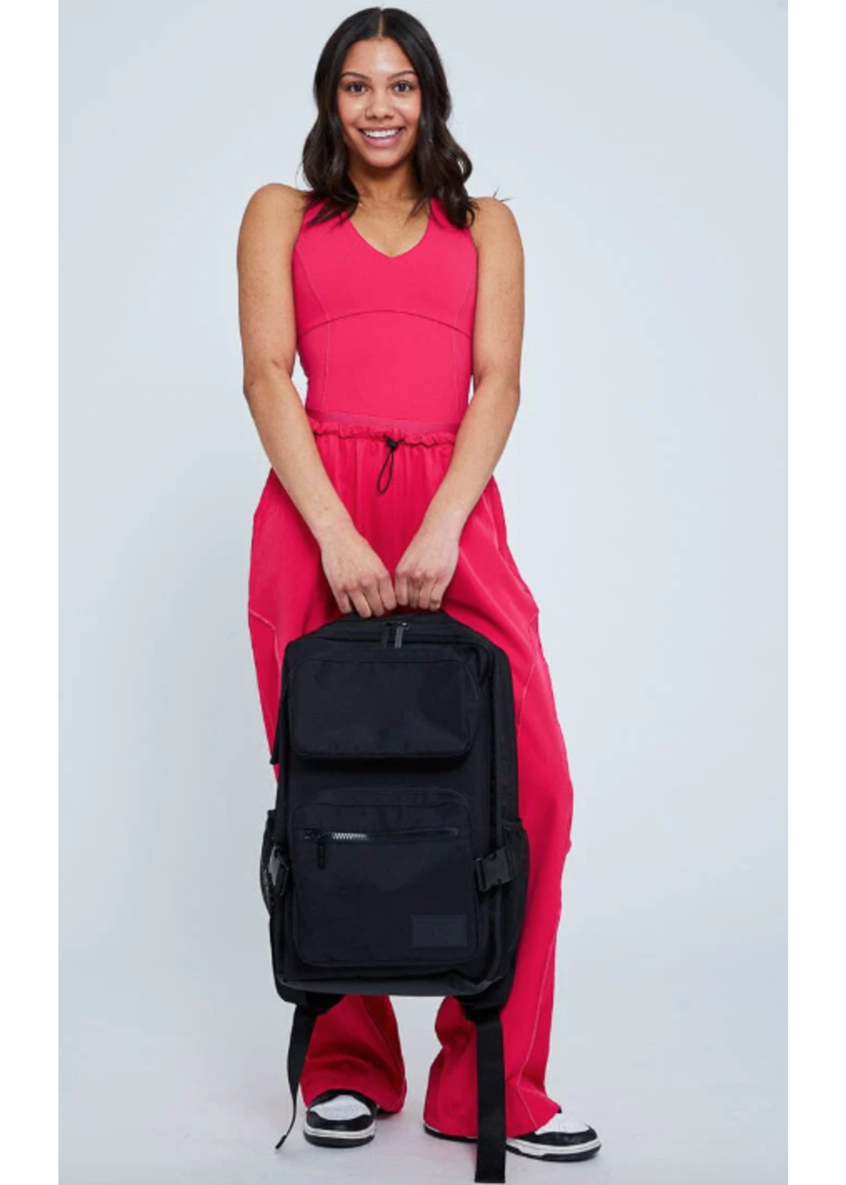 JO & JAX HALF TIME BACKPACK BAG w/ REMOVABLE CROSSBODY BAG SECTION