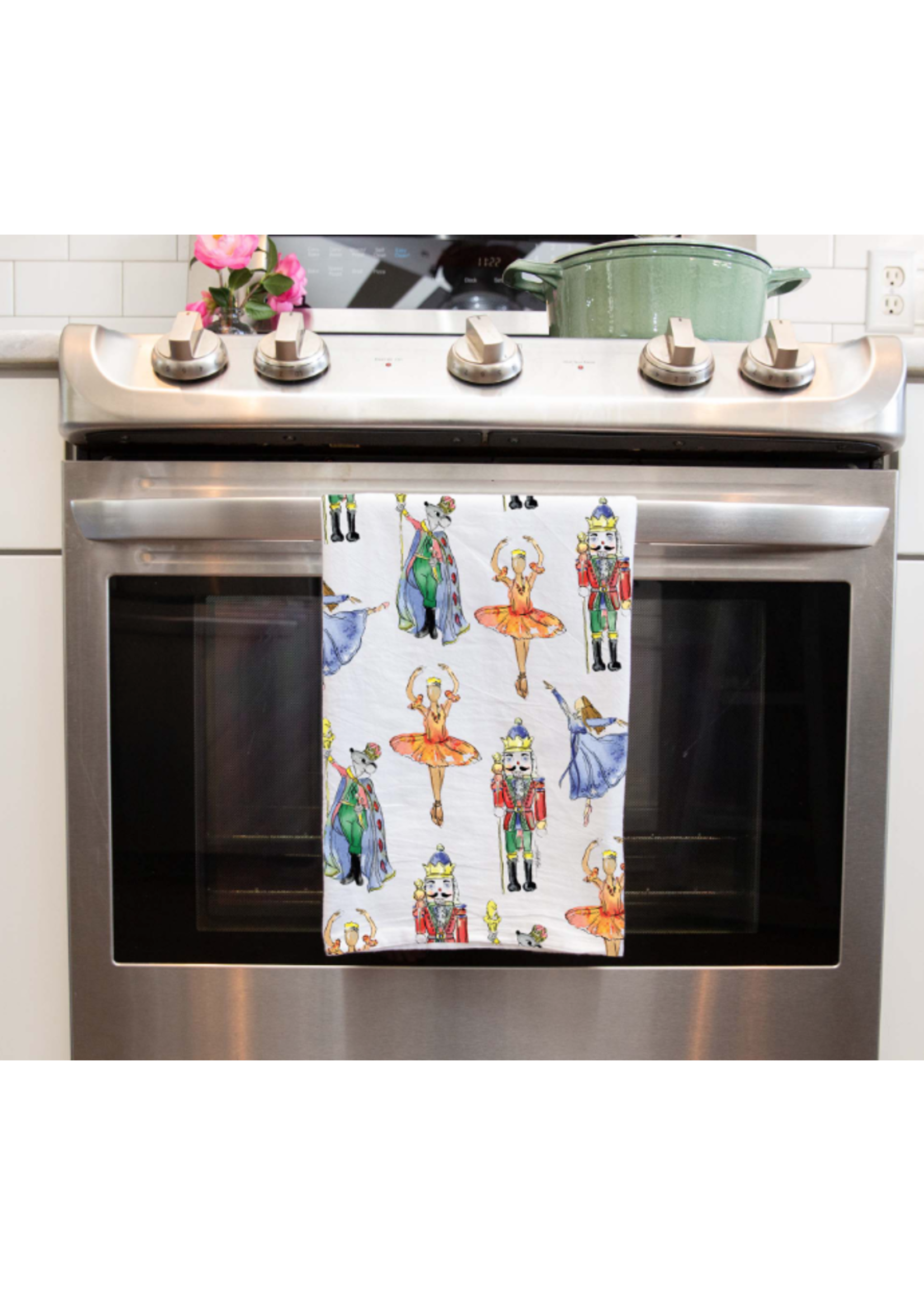 AMANDA KLEIN, CO NUTCRACKER SUITE FLOUR SACK TOWEL 27X27