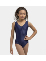 SO DANCA L2713  PINCHED FRONT TANK LEOTARD WITH TWIST BACK