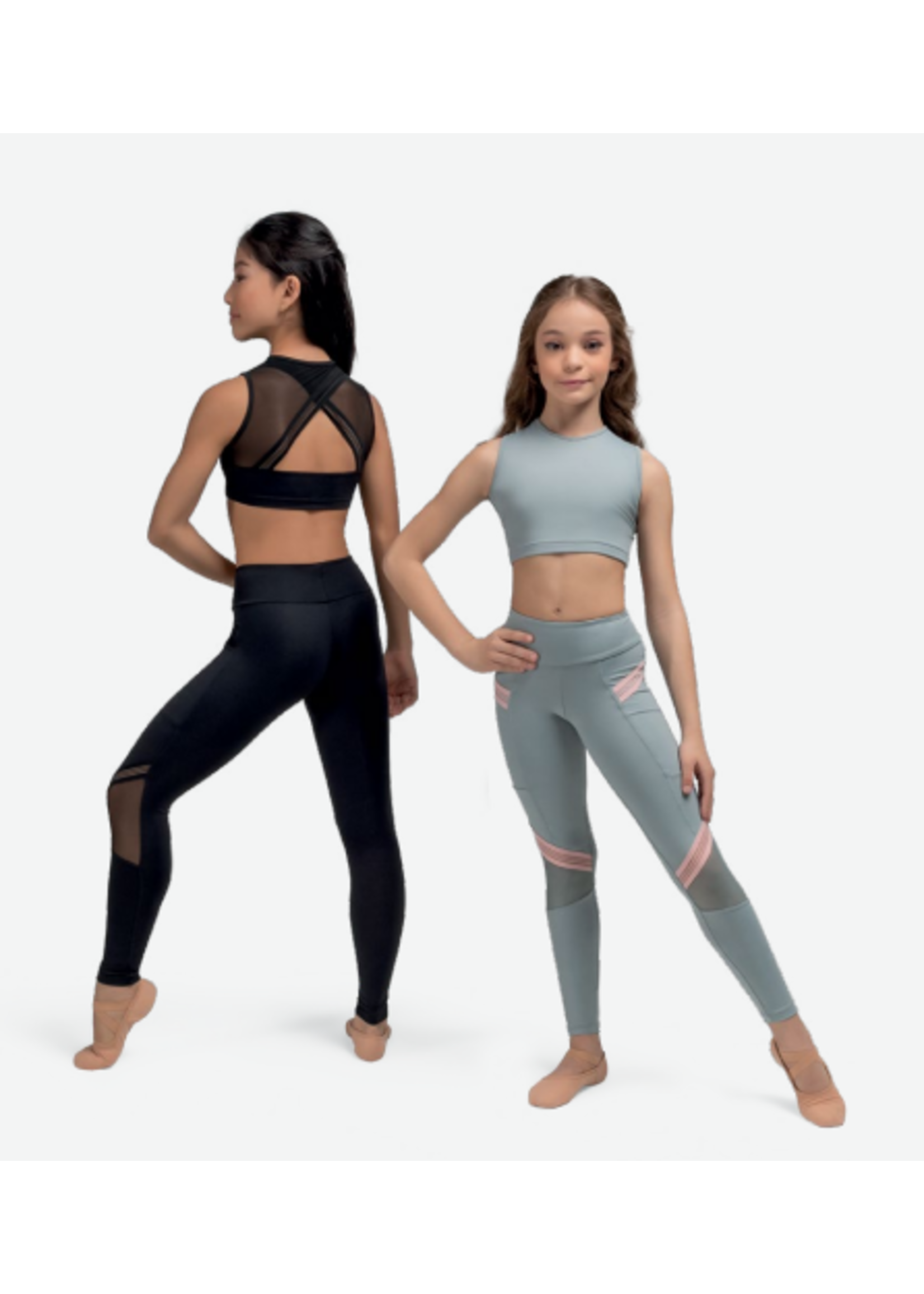 SO DANCA RDE2692 L2693 DETAILED ELASTIC LEGGINGS