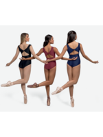 SO DANCA RDE2712 PINCHED FRONT TANK LEOTARD WITH TWIST BACK