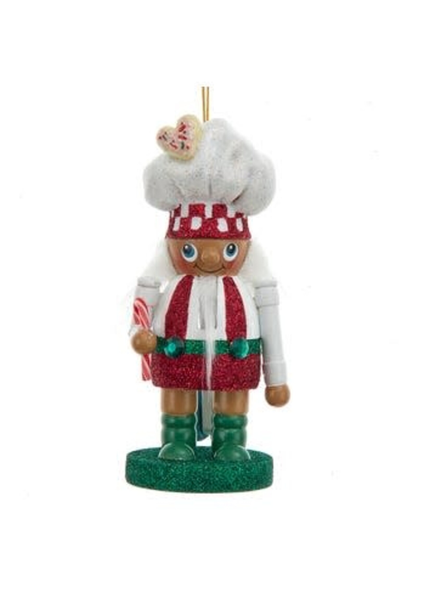 KURT S. ADLER HA0746 GINGERBREAD BAKER BOY/GIRL RESIN 5" ORNAMENT