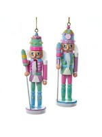 KURT S. ADLER F2274 BUBBLE YUM GUM PASTEL 5" NUTCRACKER ORNAMENT