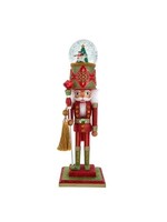 KURT S. ADLER HA0725 CLARA, PRINCE & TREE 20" NUTCRACKER w/LED  MUSICAL WATERGLOBE PLAYING SUGARPLUM