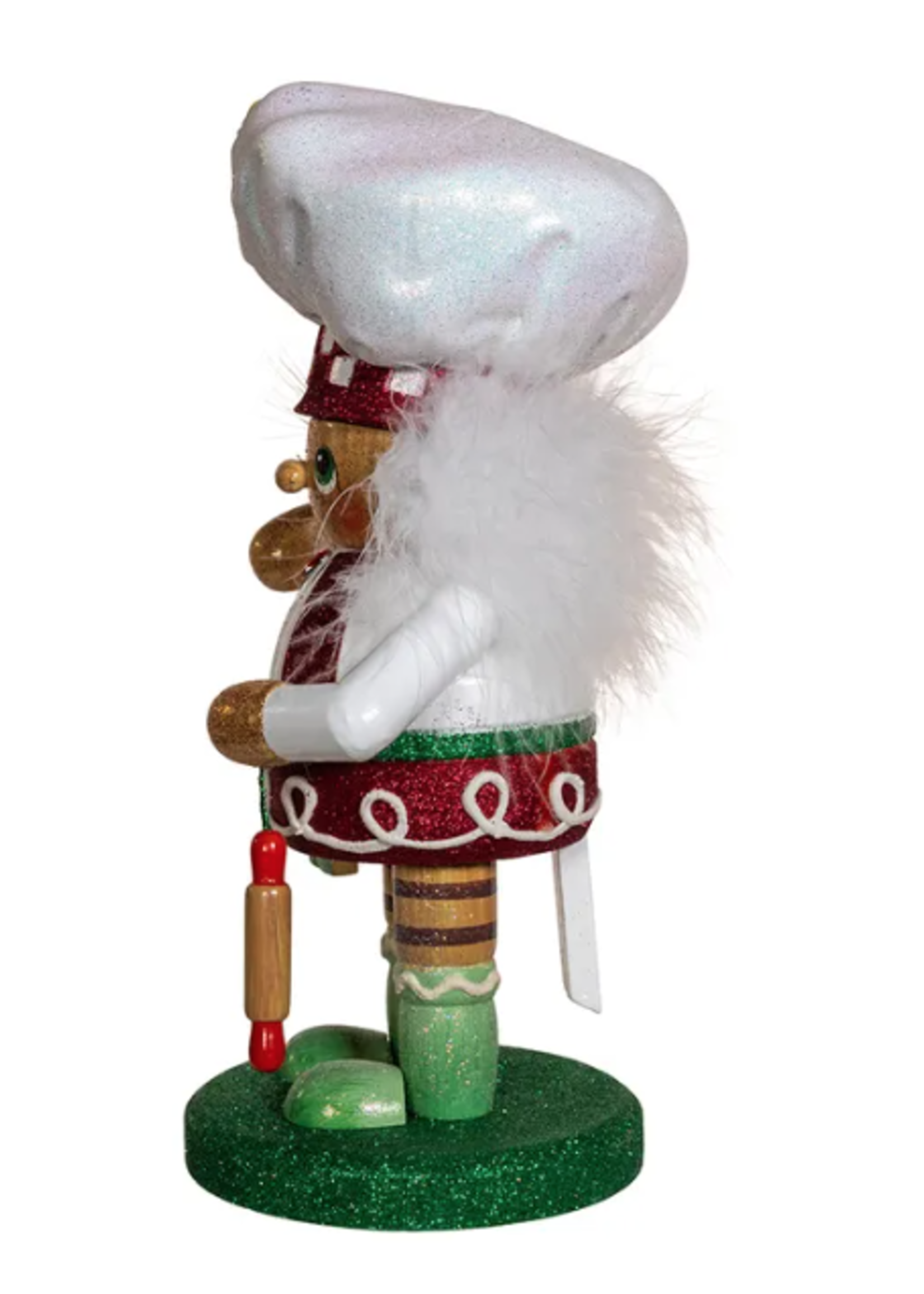 KURT S. ADLER GINGERBREAD BAKING COUPLE 10" BOY/GIRL NUTCRACKER