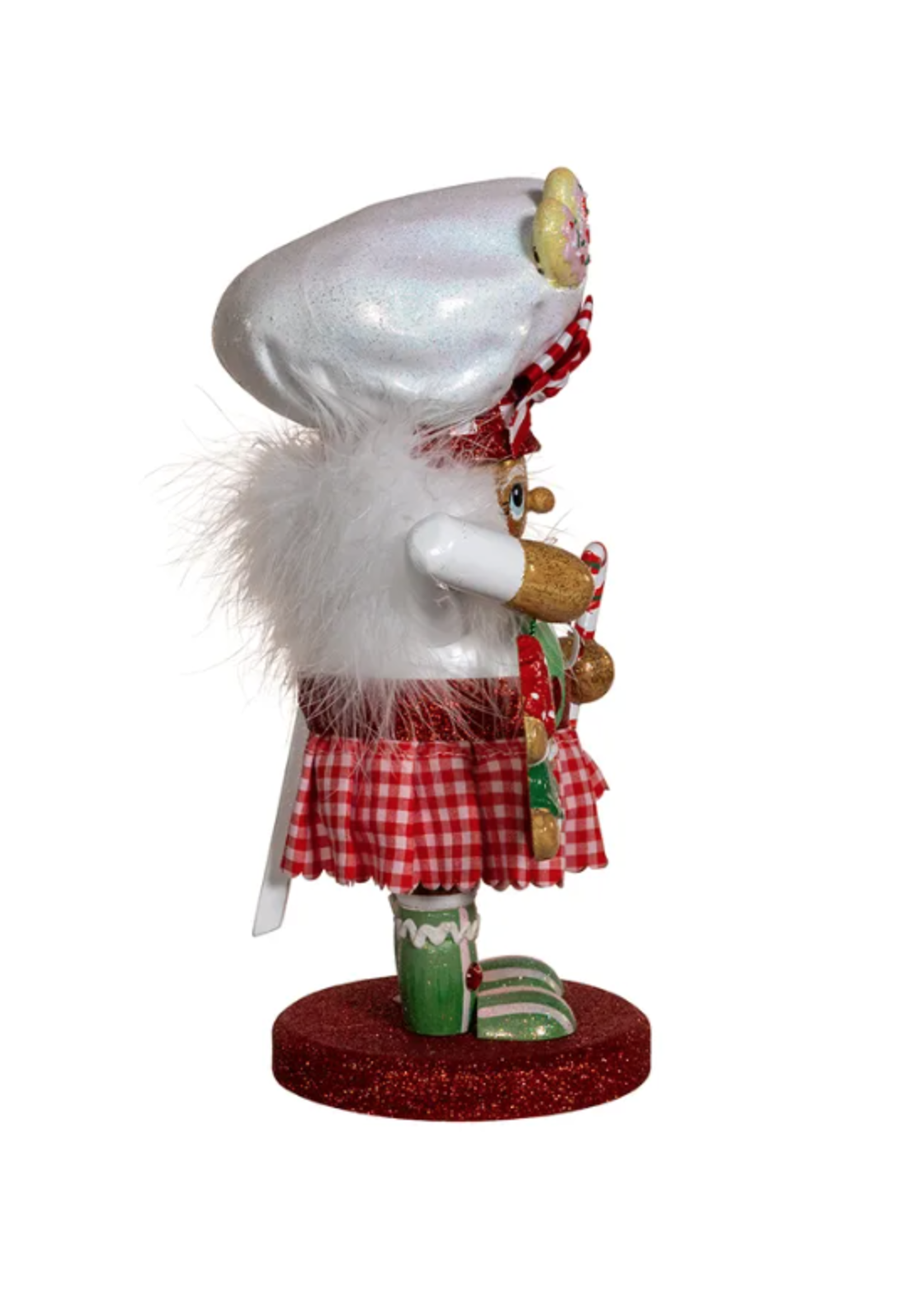 KURT S. ADLER GINGERBREAD BAKING COUPLE 10" BOY/GIRL NUTCRACKER