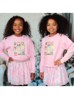 SWEET WINK NUTCRACKER PATCH CHRISTMAS SWEATSHIRT