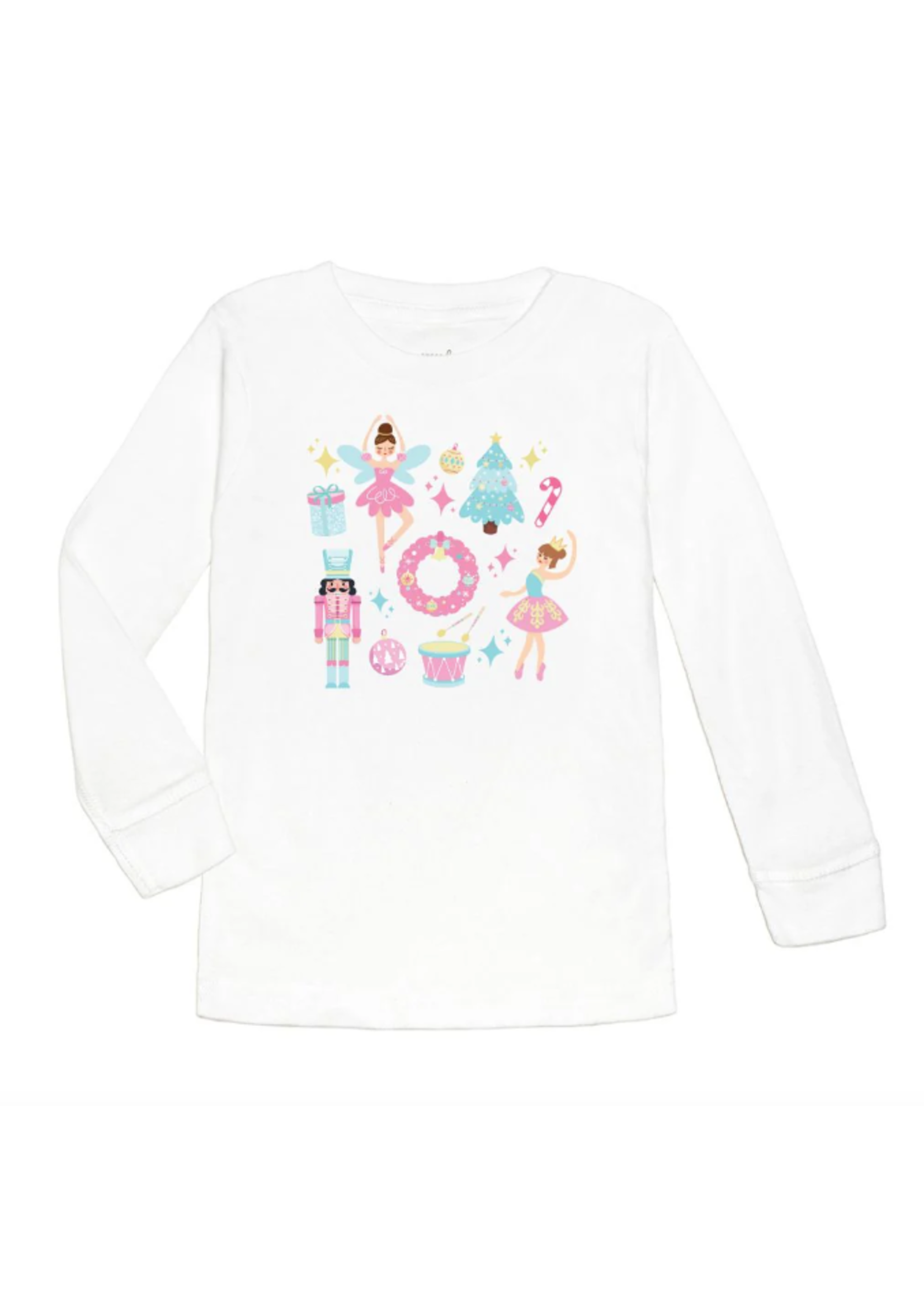 SWEET WINK NUTCRACKER DOODLE L/S TOP