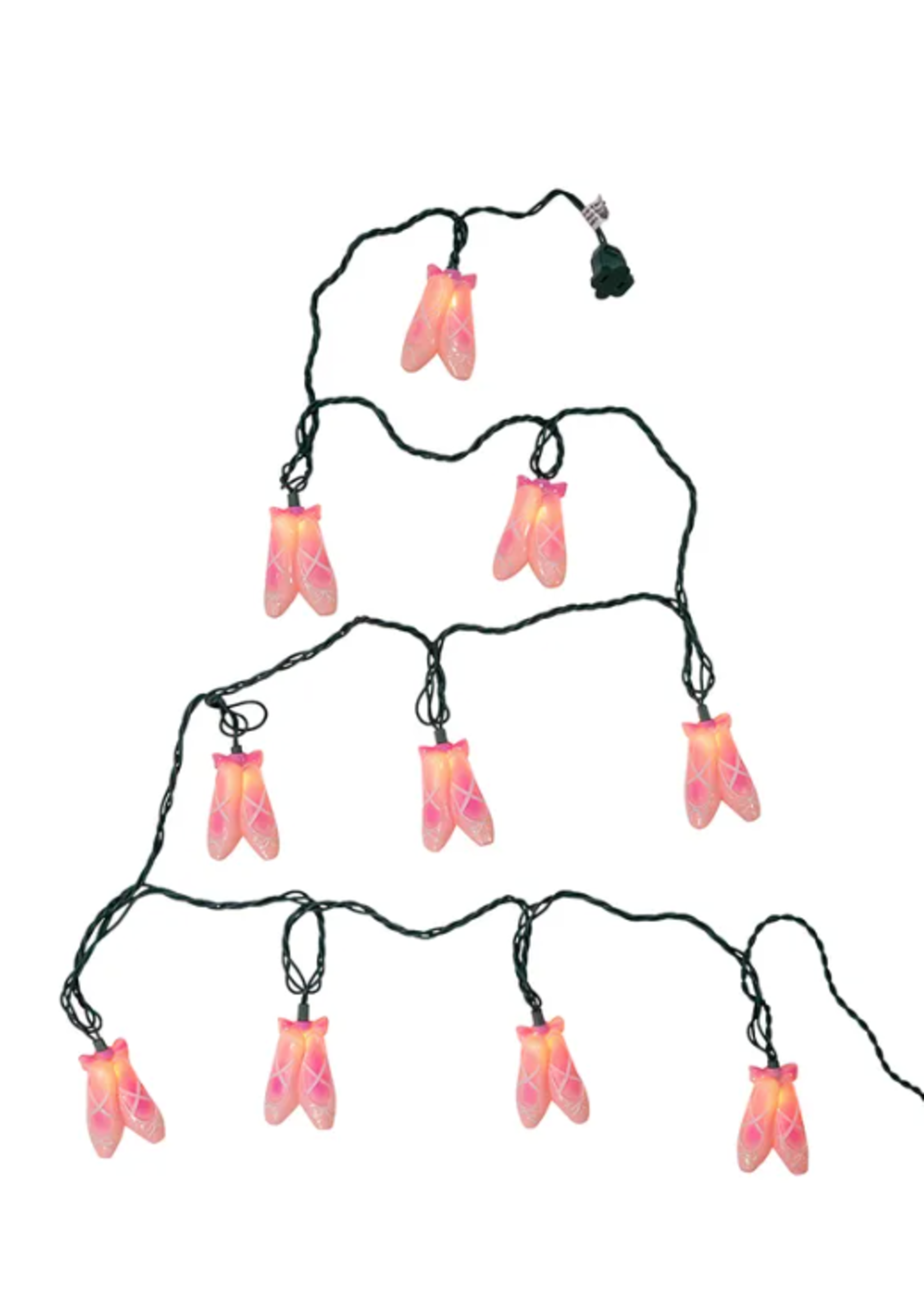 KURT S. ADLER UL4203 BALLET SLIPPER STRING OF LIGHTS SET