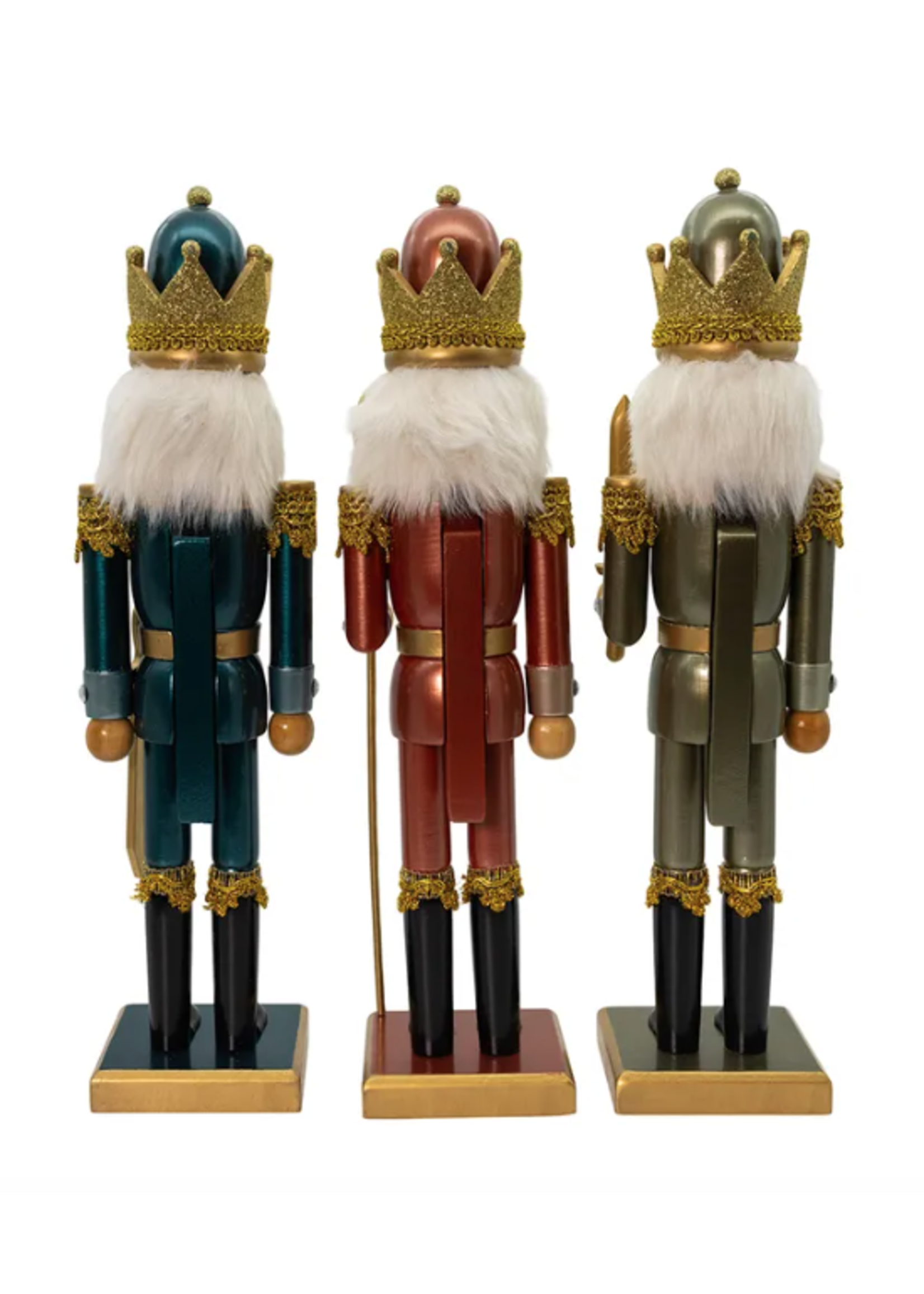 KURT S. ADLER F2296 GEMSTONE TREASURES 15" NUTCRACKER KINGS