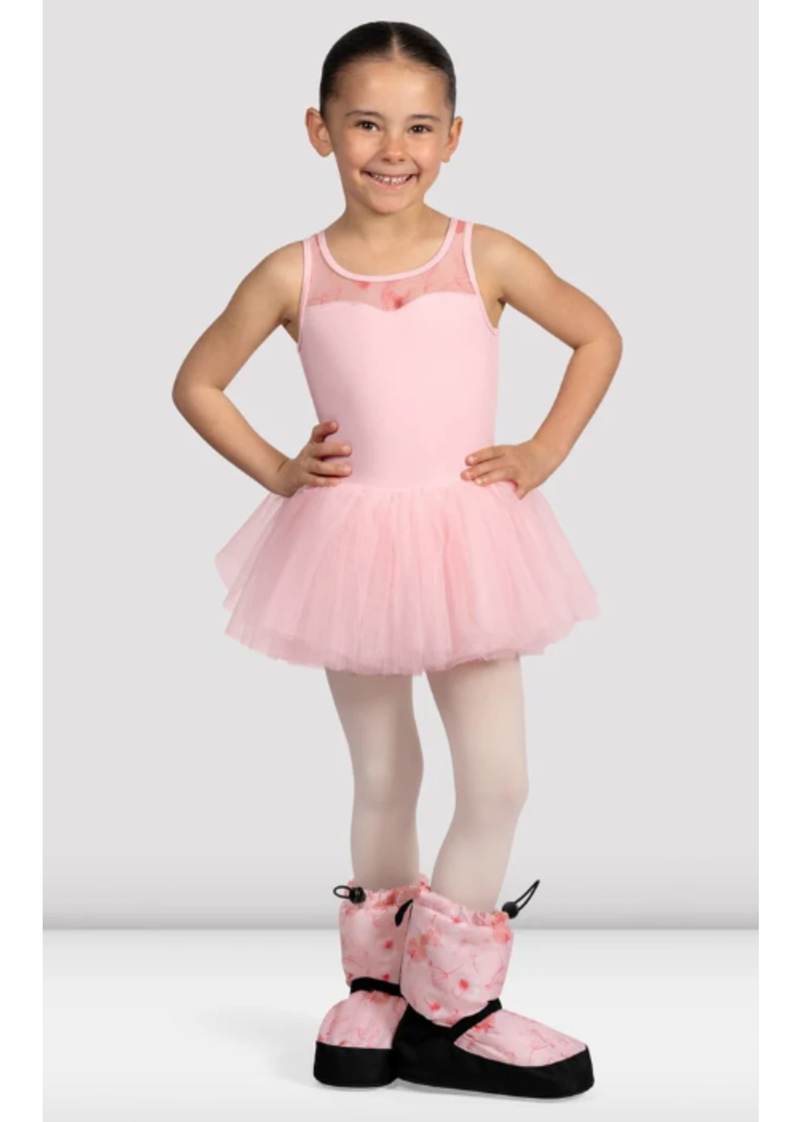 BLOCH & MIRELLA IM009KP KIDS PRINT WARM UP BOOTIES