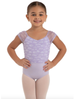 CAPEZIO & BUNHEADS A12167C CLOUD 9 RAINBOW MESH CAP SLEEVE LEOTARD