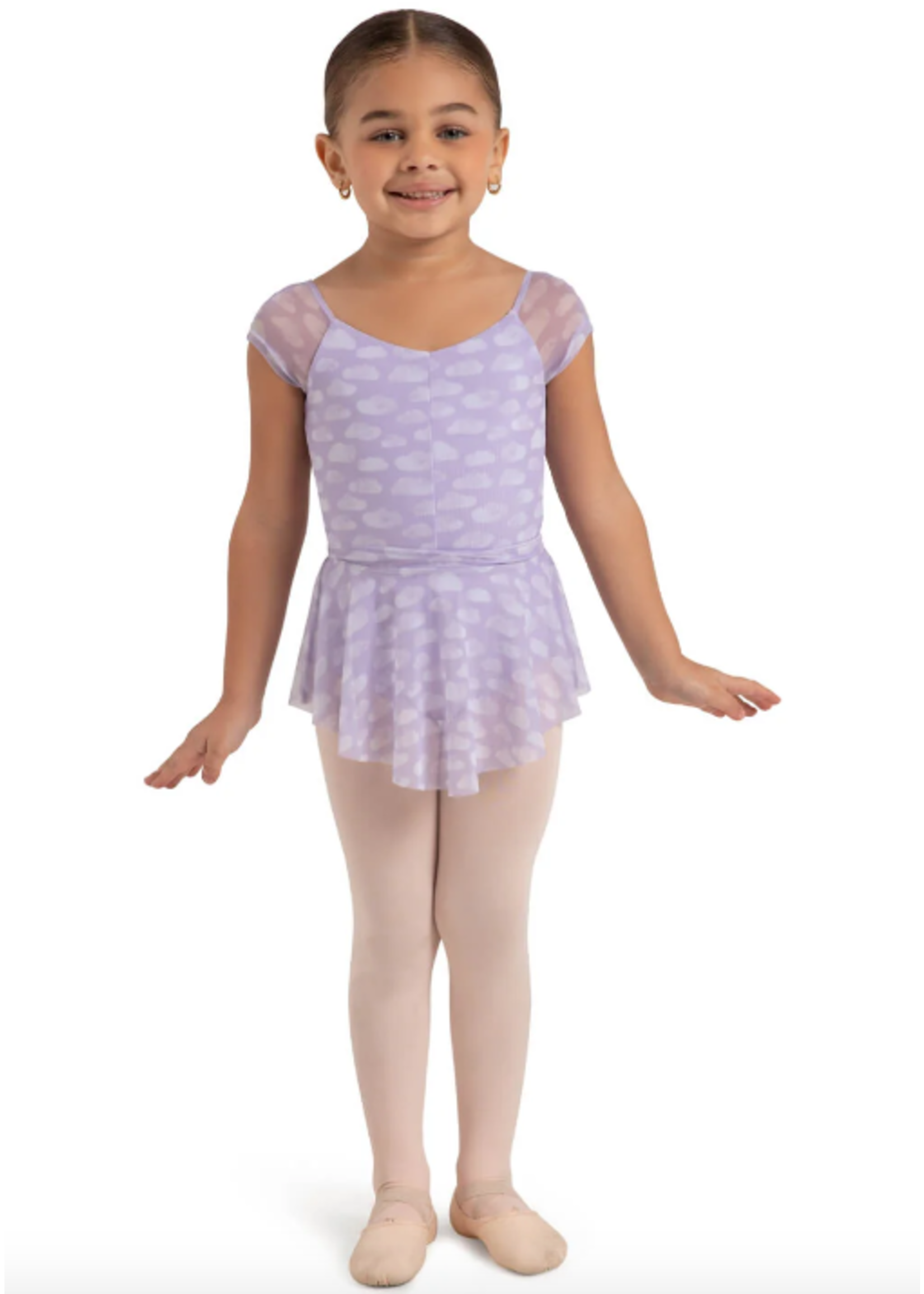 CAPEZIO & BUNHEADS A12170C CLOUD 9 SKY PULL ON SKIRT
