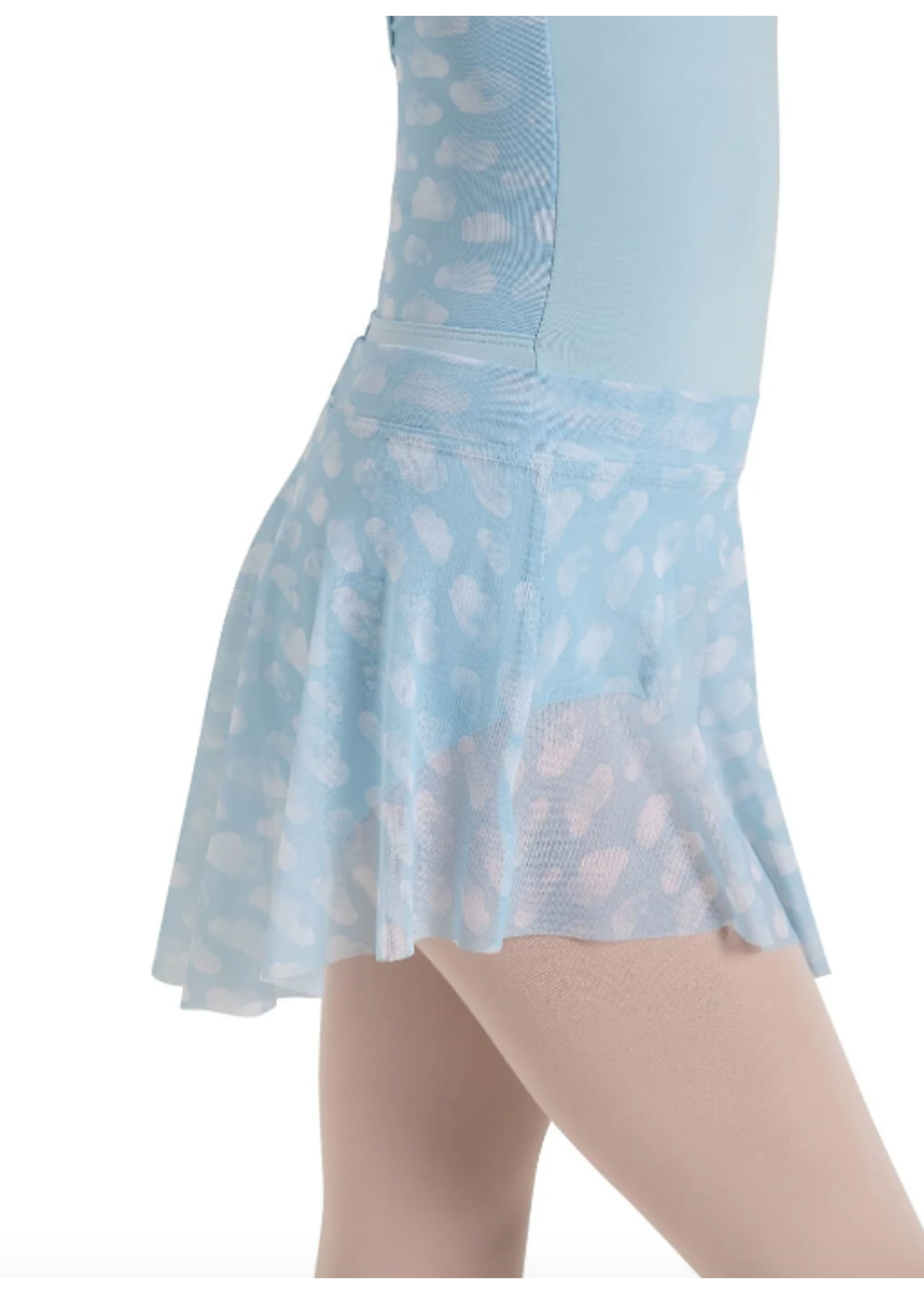 CAPEZIO & BUNHEADS A12170C CLOUD 9 SKY PULL ON SKIRT