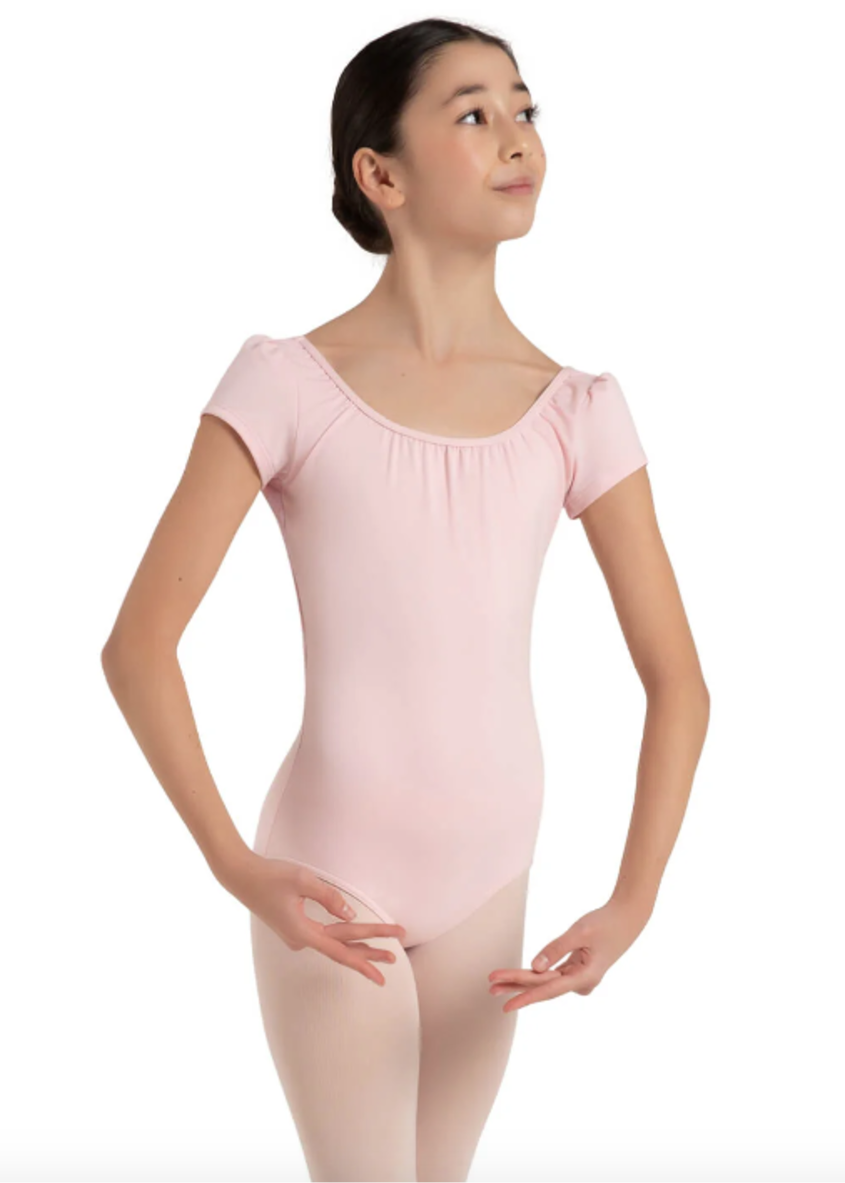 CAPEZIO & BUNHEADS A12168C CLOUD 9 HORIZON CAP SLEEVE LEOTARD