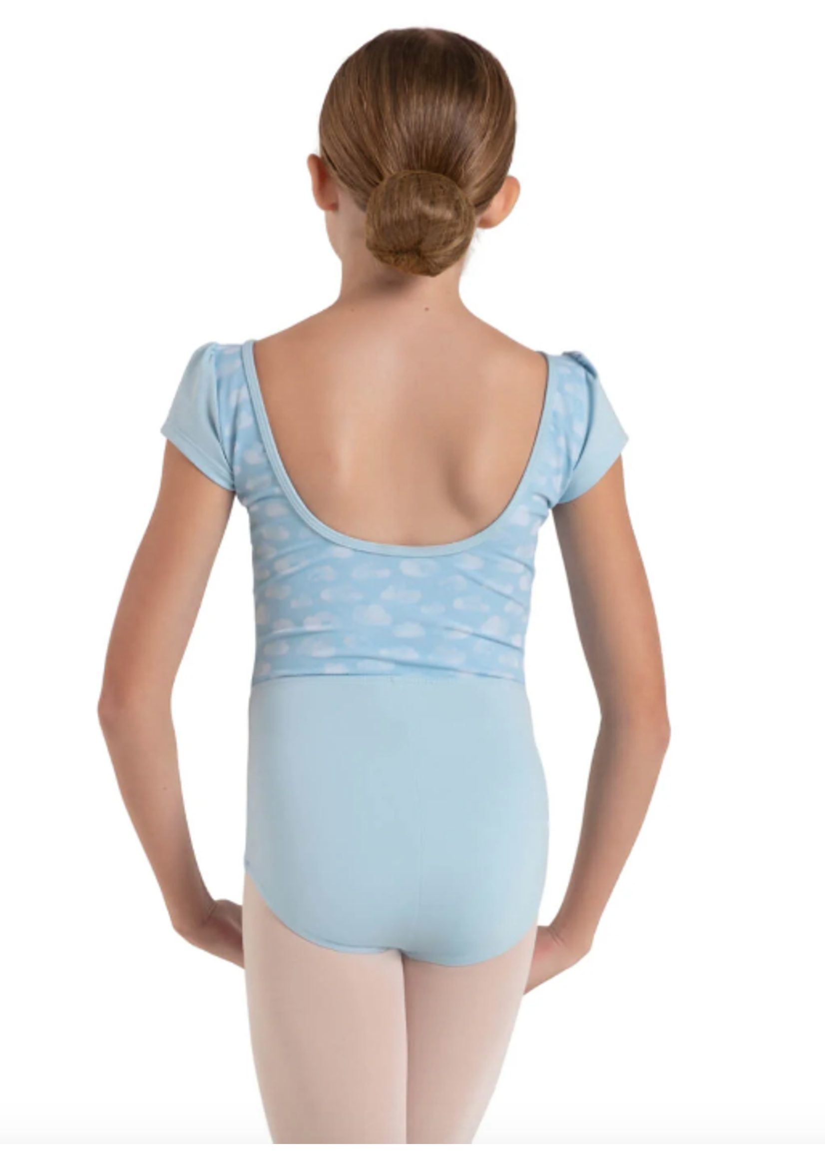 CAPEZIO & BUNHEADS A12168C CLOUD 9 HORIZON CAP SLEEVE LEOTARD