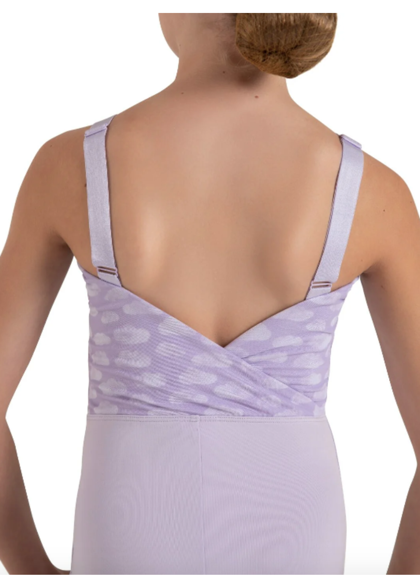 CAPEZIO & BUNHEADS A12165C CLOUD 9 BLISS CROSS OVER FRONT CAMISOLE LEOTARD