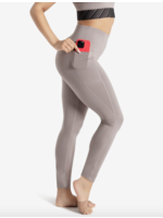 CAPEZIO & BUNHEADS A12046W METRO MOVES STRIPED MESH LONDON LEGGING