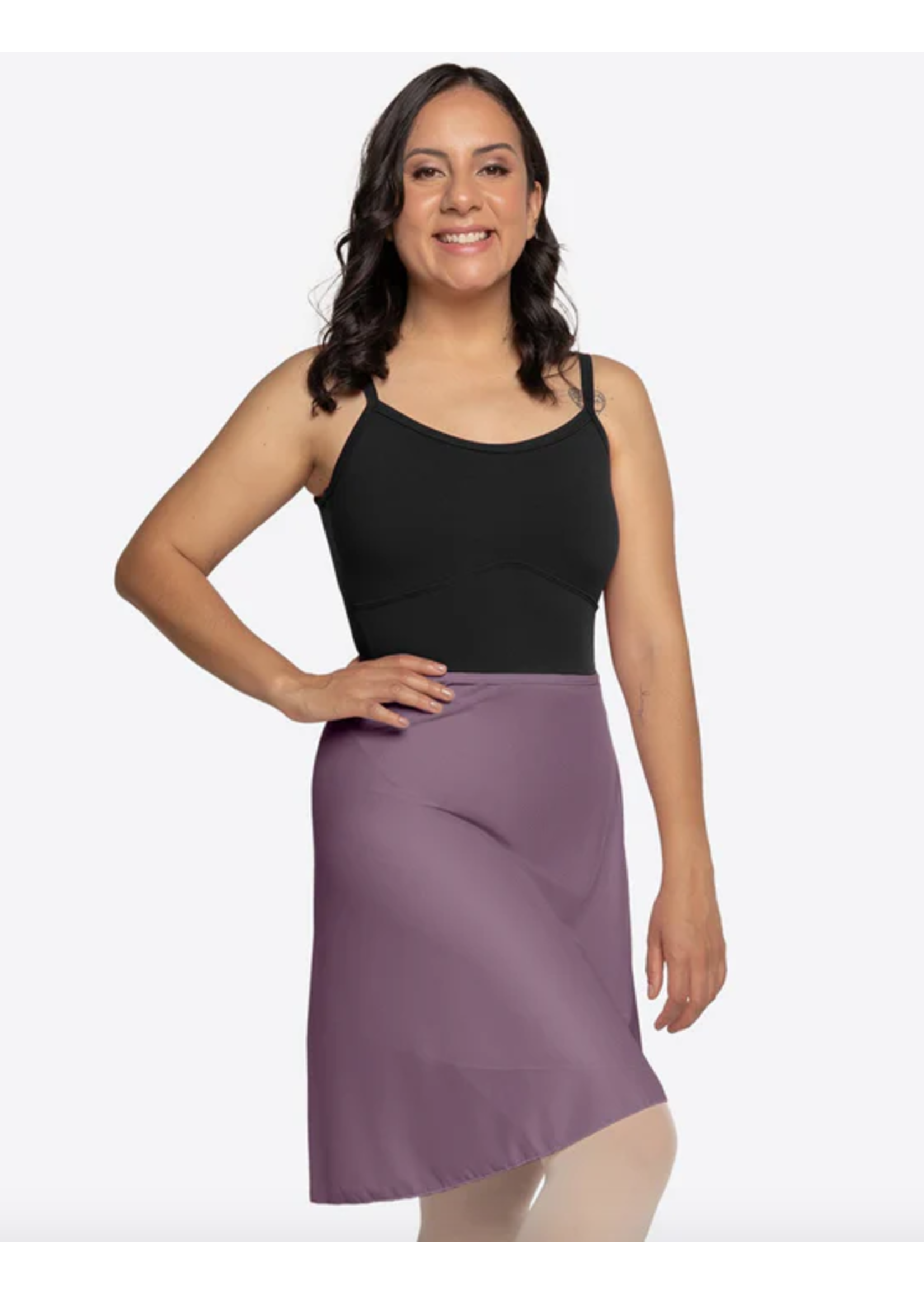 SO DANCA SD1960 TP66 CURVY PLUS CELCILIA MESH WRAP SKIRT