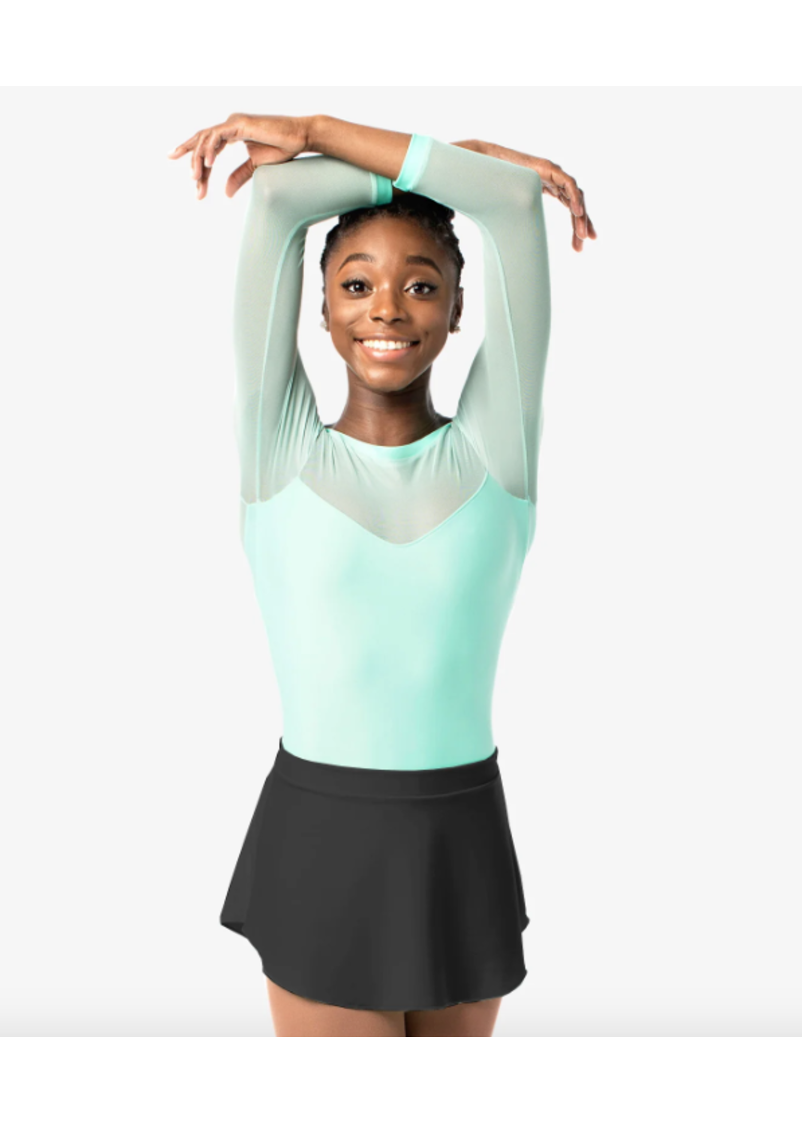 SO DANCA SL149 YASMIN MICROFIBER PULL ON SKIRT